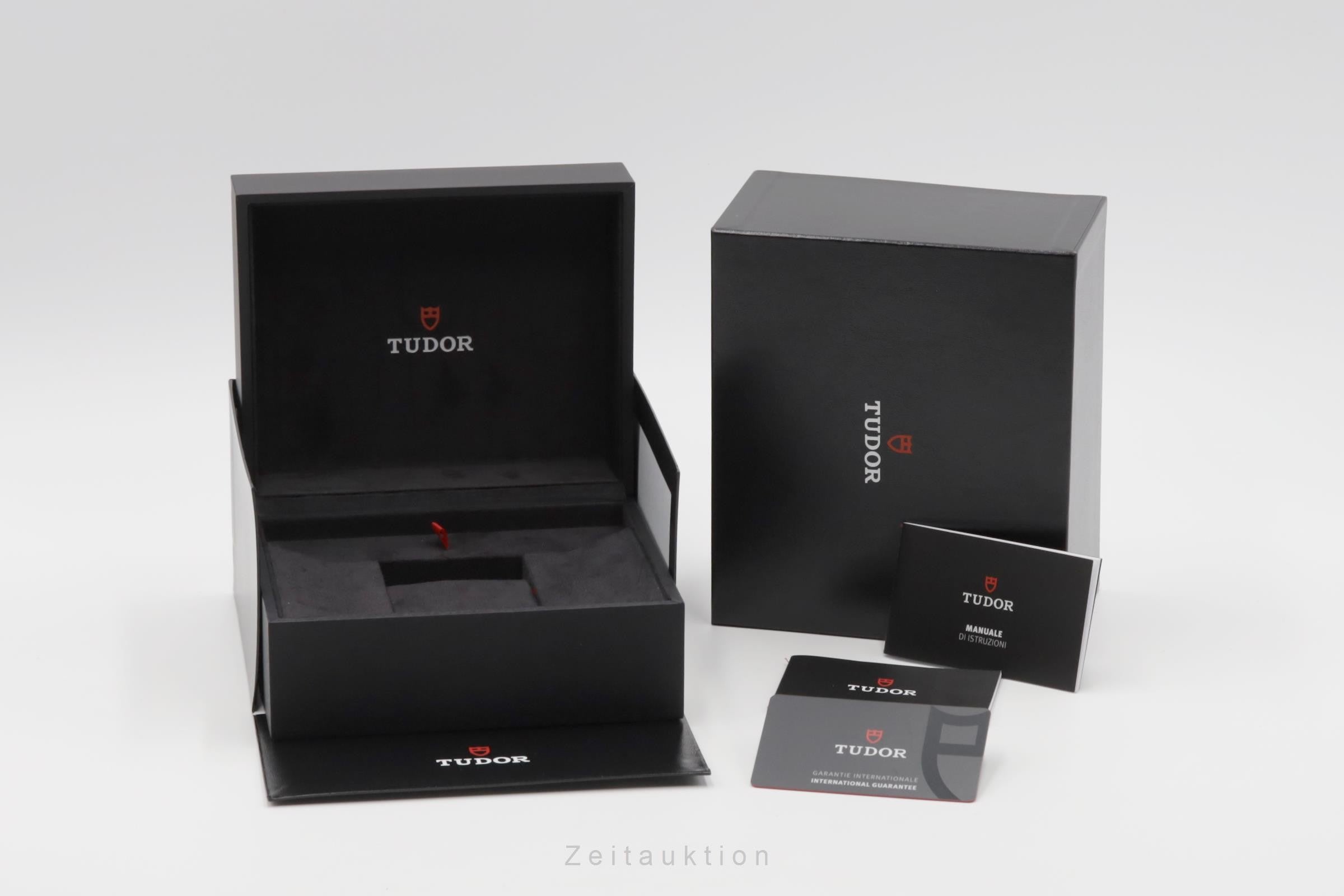 Tudor Heritage Chronograph Blue Automatik Stahl Ref 70330B B&P 2022 VP: 5550,- € [2400127]