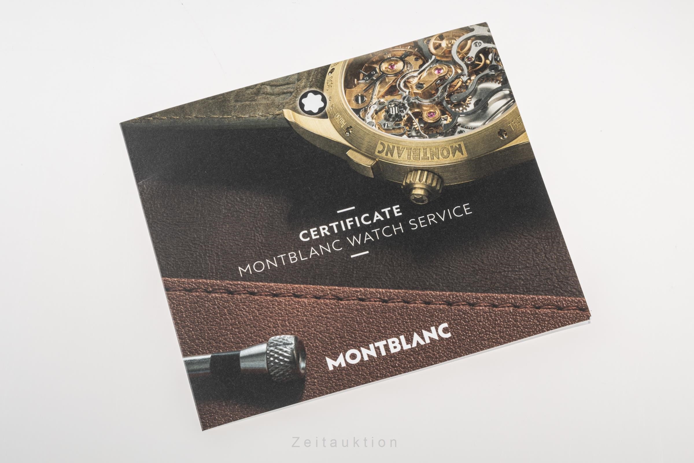 Montblanc Nicolas Rieussec cronógrafo acero automático reloj para caballeros 7138  [2400155]