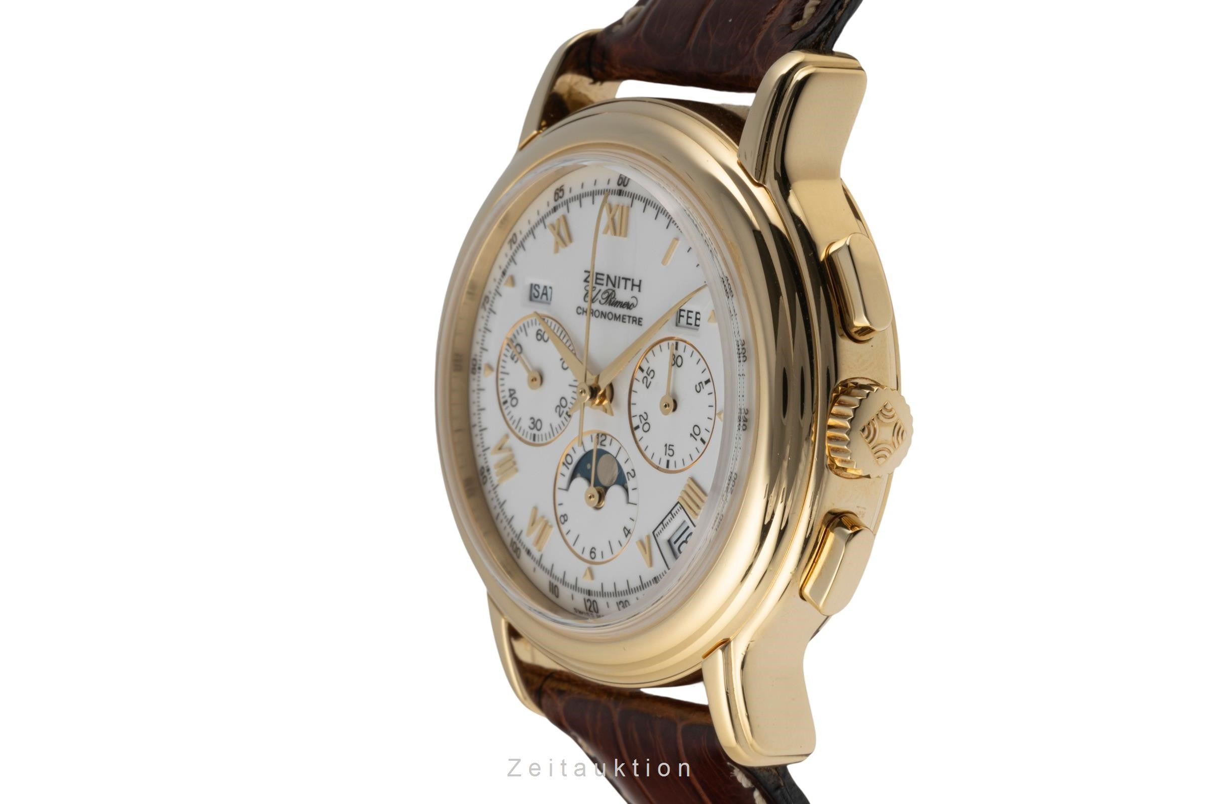 Zenith El Primero chronograph 18 ct gold automatic men's watch 30.0240.410  [2400176]