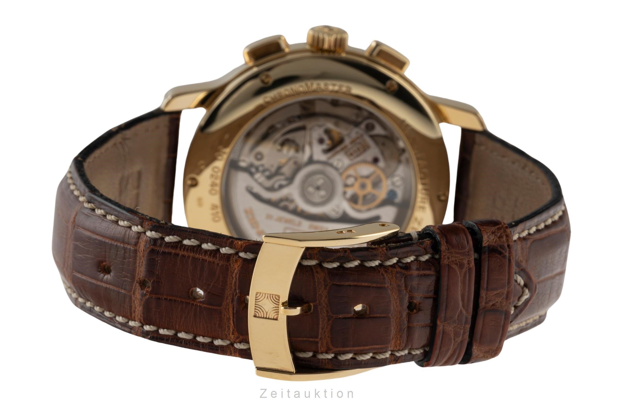 Zenith El Primero chronograph 18 ct gold automatic men's watch 30.0240.410  [2400176]