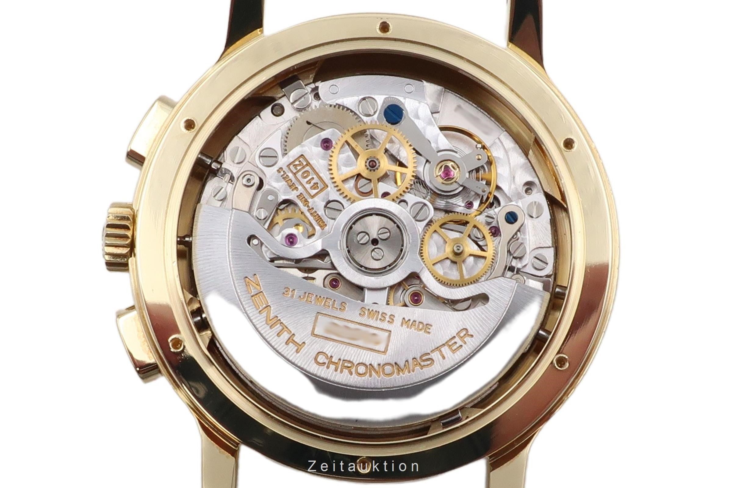 Zenith El Primero chronograph 18 ct gold automatic men's watch 30.0240.410  [2400176]
