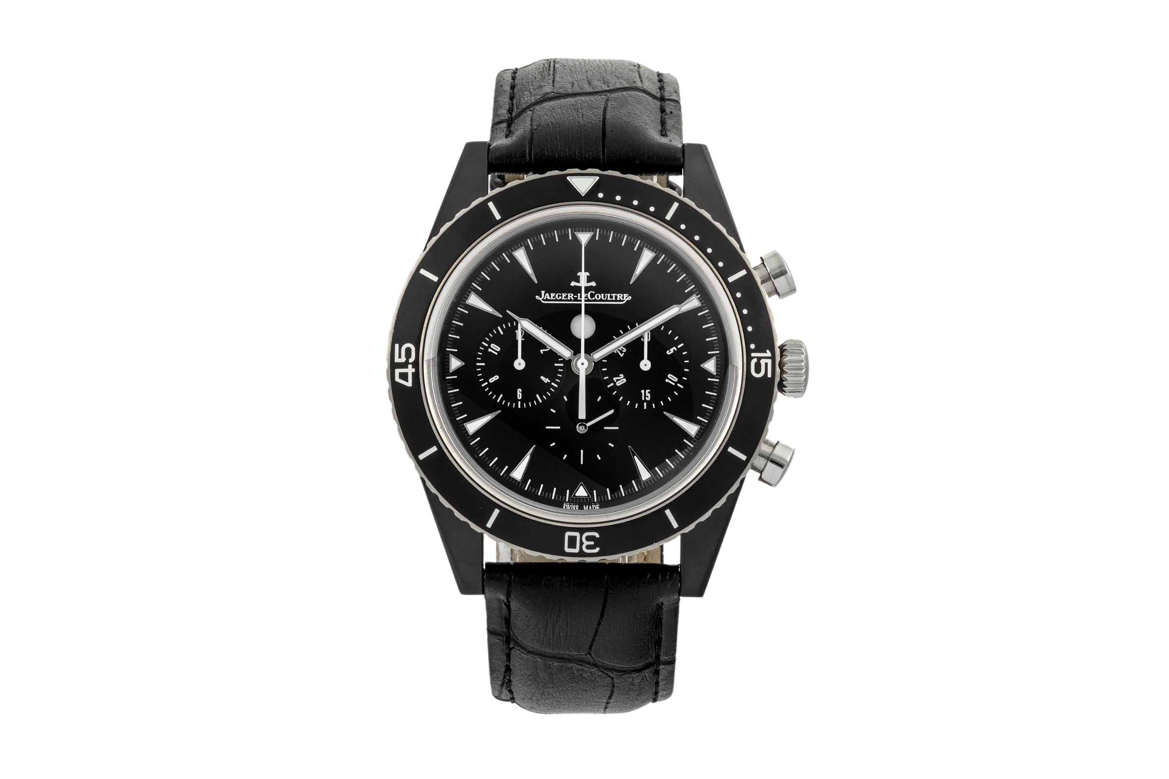 Jaeger LeCoultre Deep Sea chronograph titanium automatic men's watch Q208A570, 136.A.C8  [2400198]