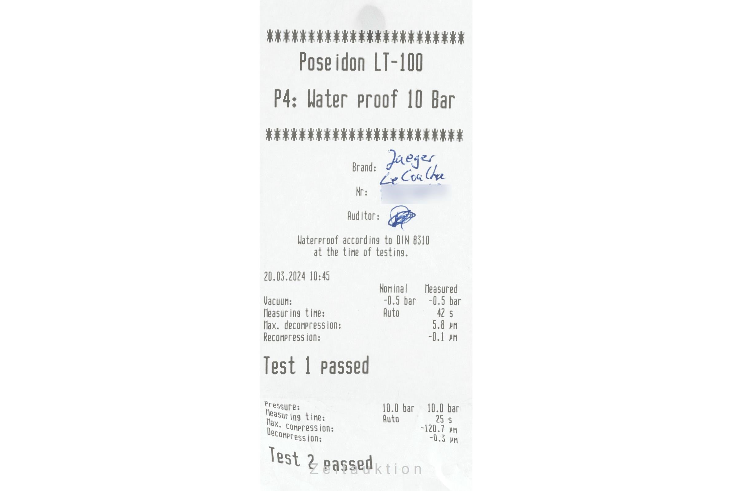 Jaeger LeCoultre Deep Sea chronograph titanium automatic men's watch Q208A570, 136.A.C8  [2400198]