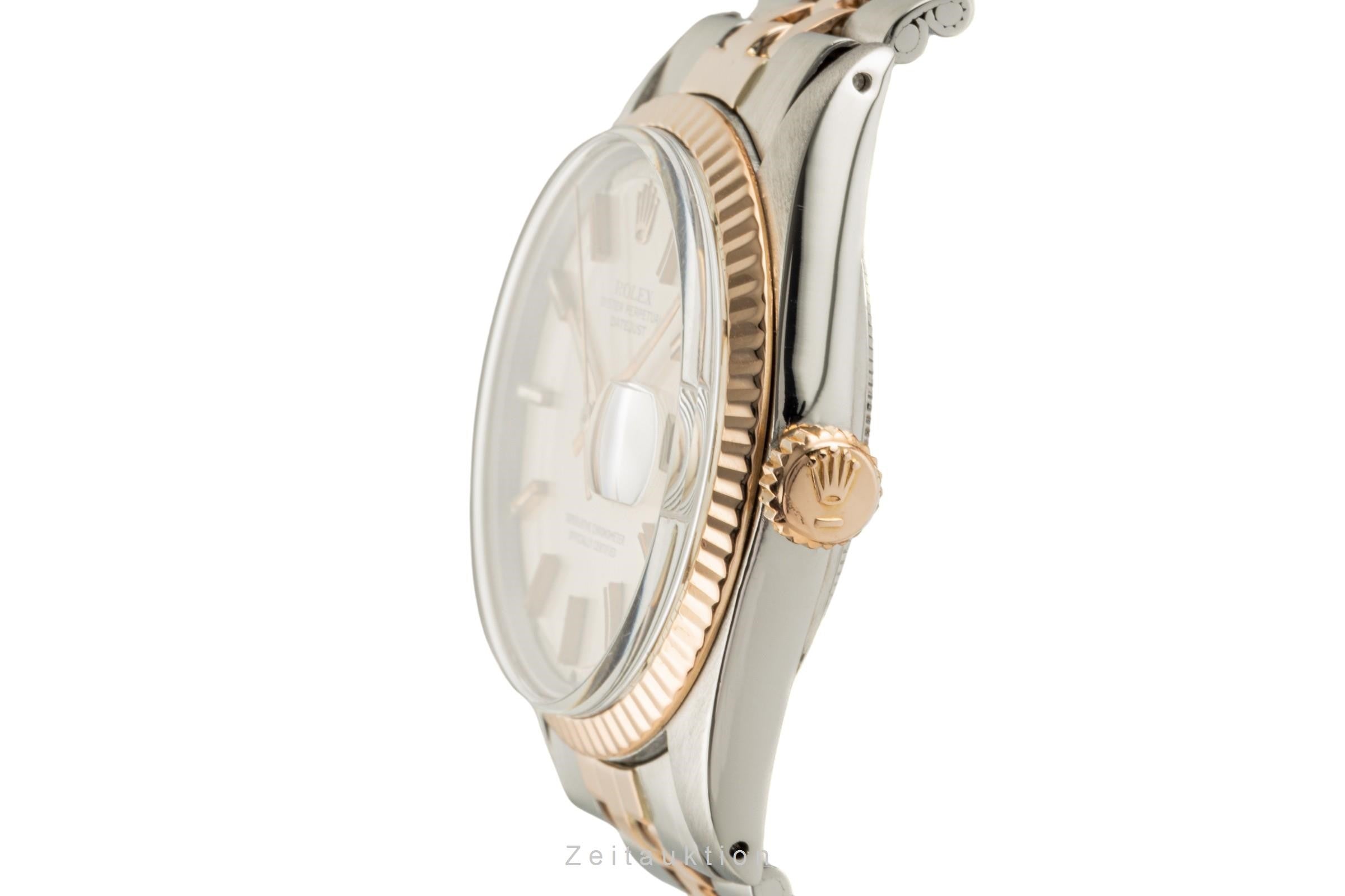 Rolex Datejust steel / gold automatic men's watch 1601  [2400229]