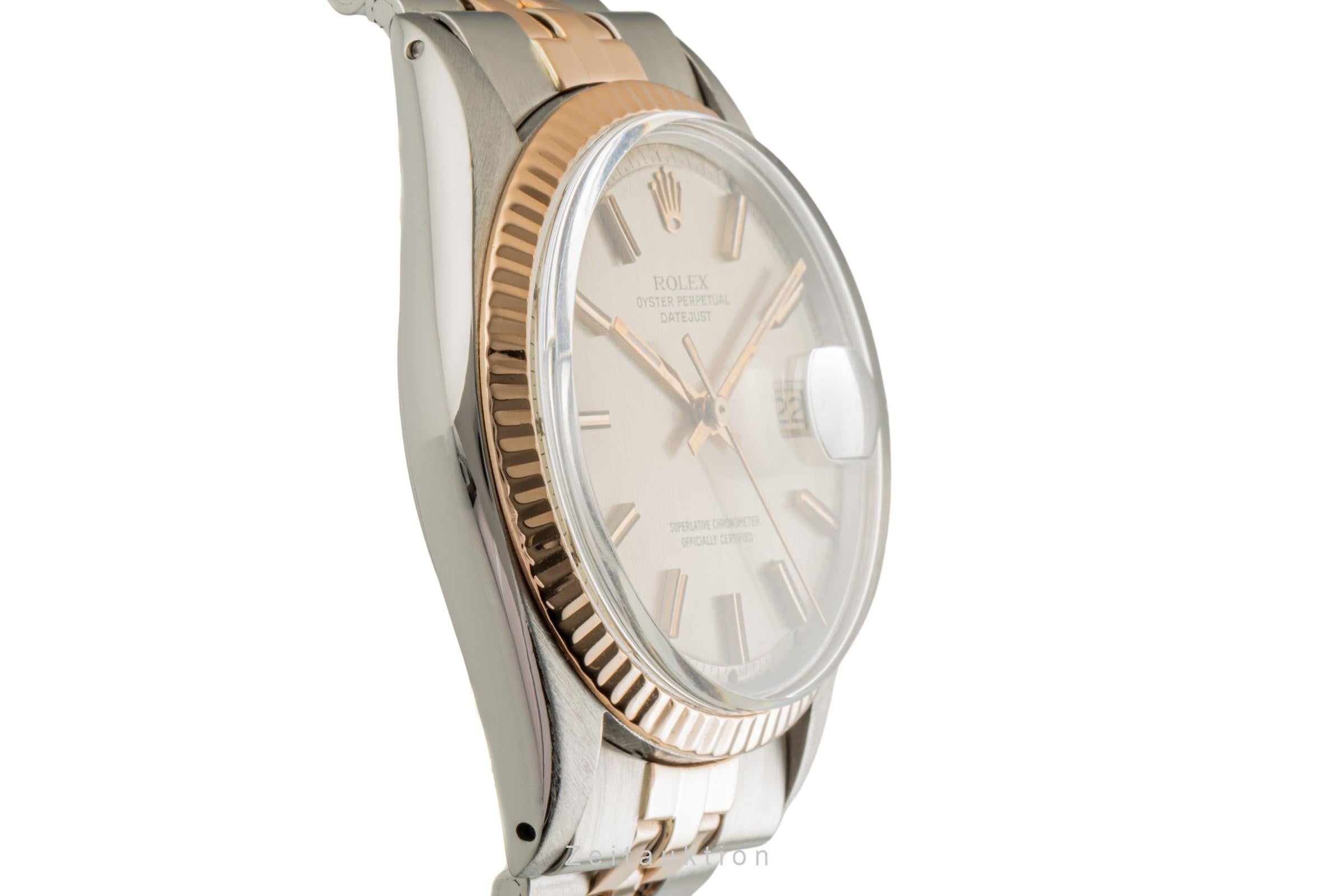 Rolex Datejust steel / gold automatic men's watch 1601  [2400229]