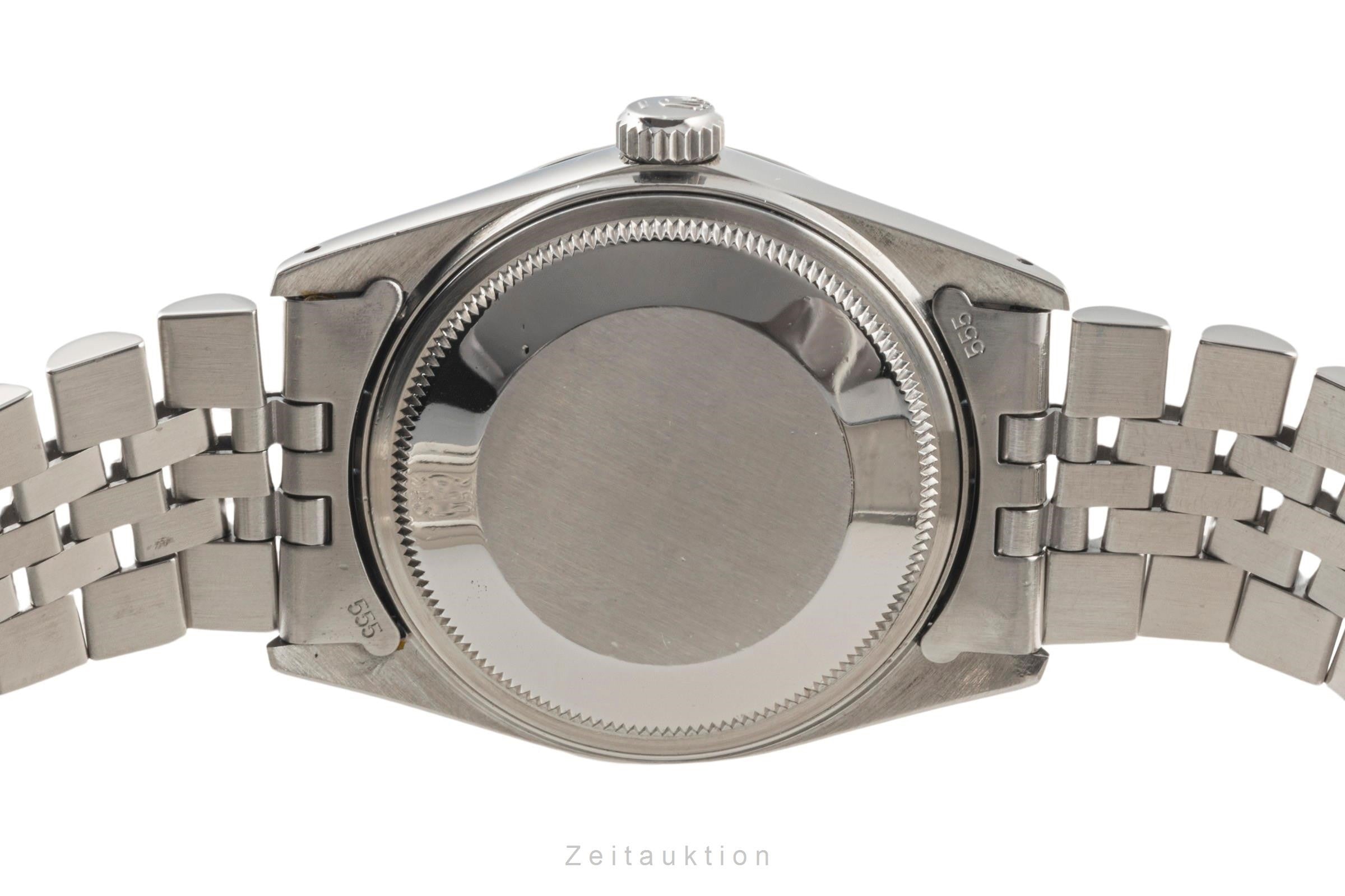 Rolex Datejust acciaio automatismo orologio da uomo 16000  [2400239]