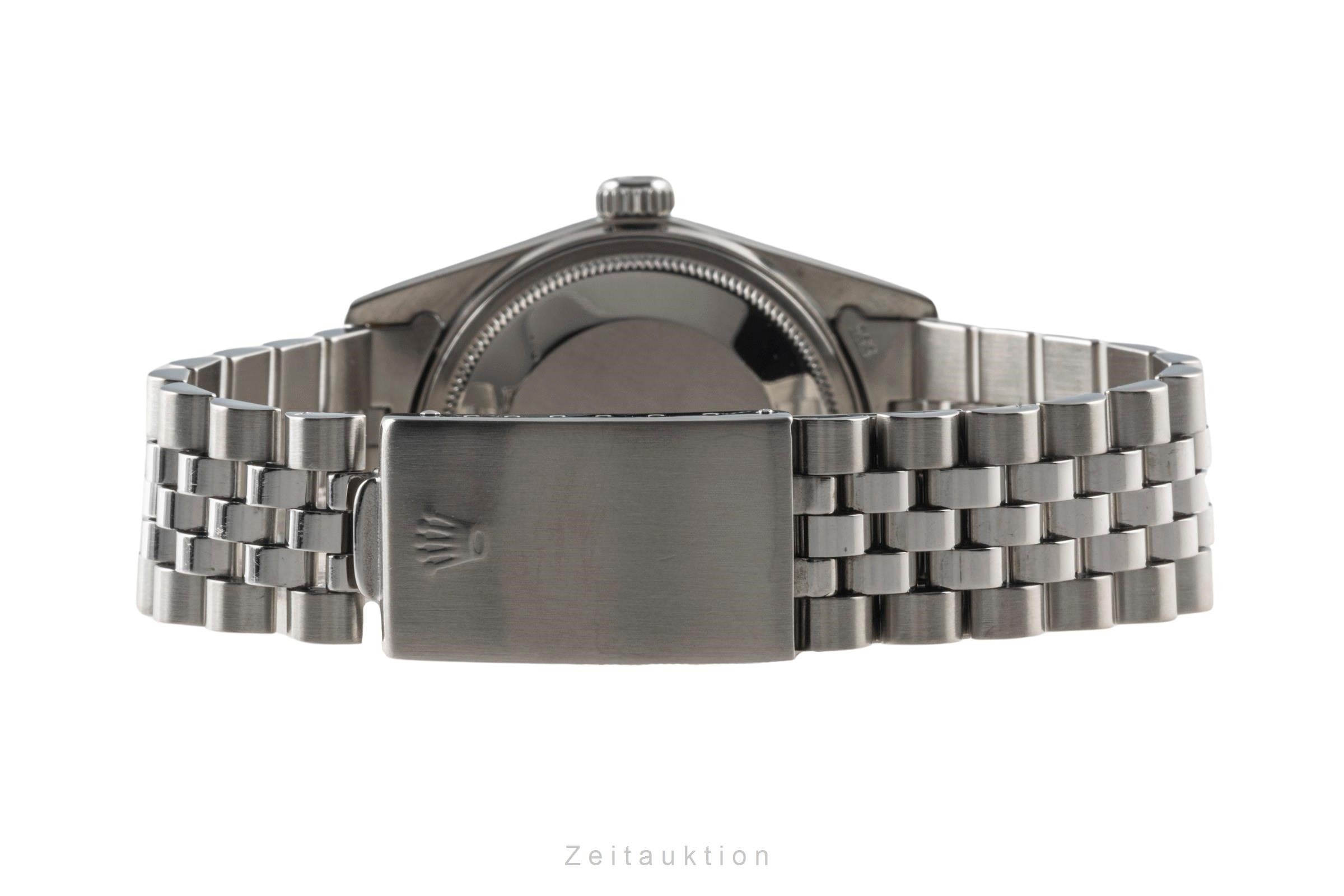 Rolex Datejust acciaio automatismo orologio da uomo 16000  [2400239]