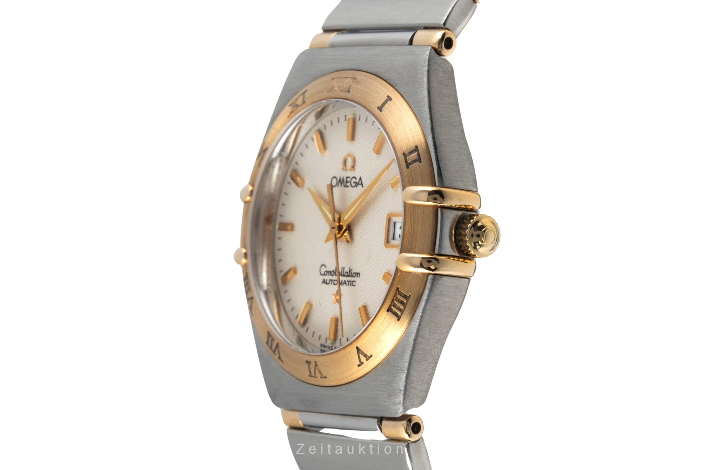 Omega Constellation acier / or  automatique montre pour femmes 1392.30.00, 766.1201  [2400251]