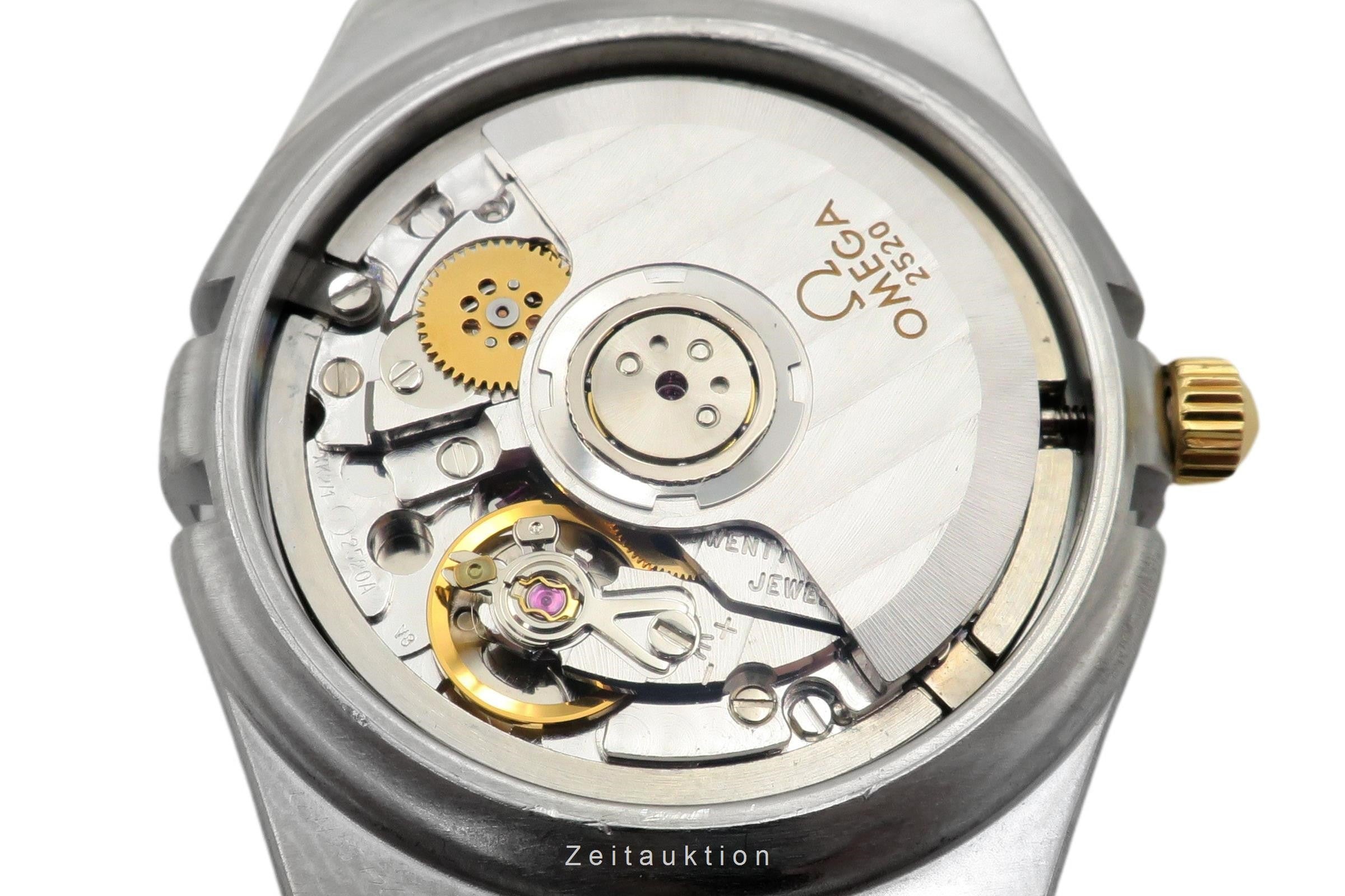 Omega Constellation acier / or  automatique montre pour femmes 1392.30.00, 766.1201  [2400251]