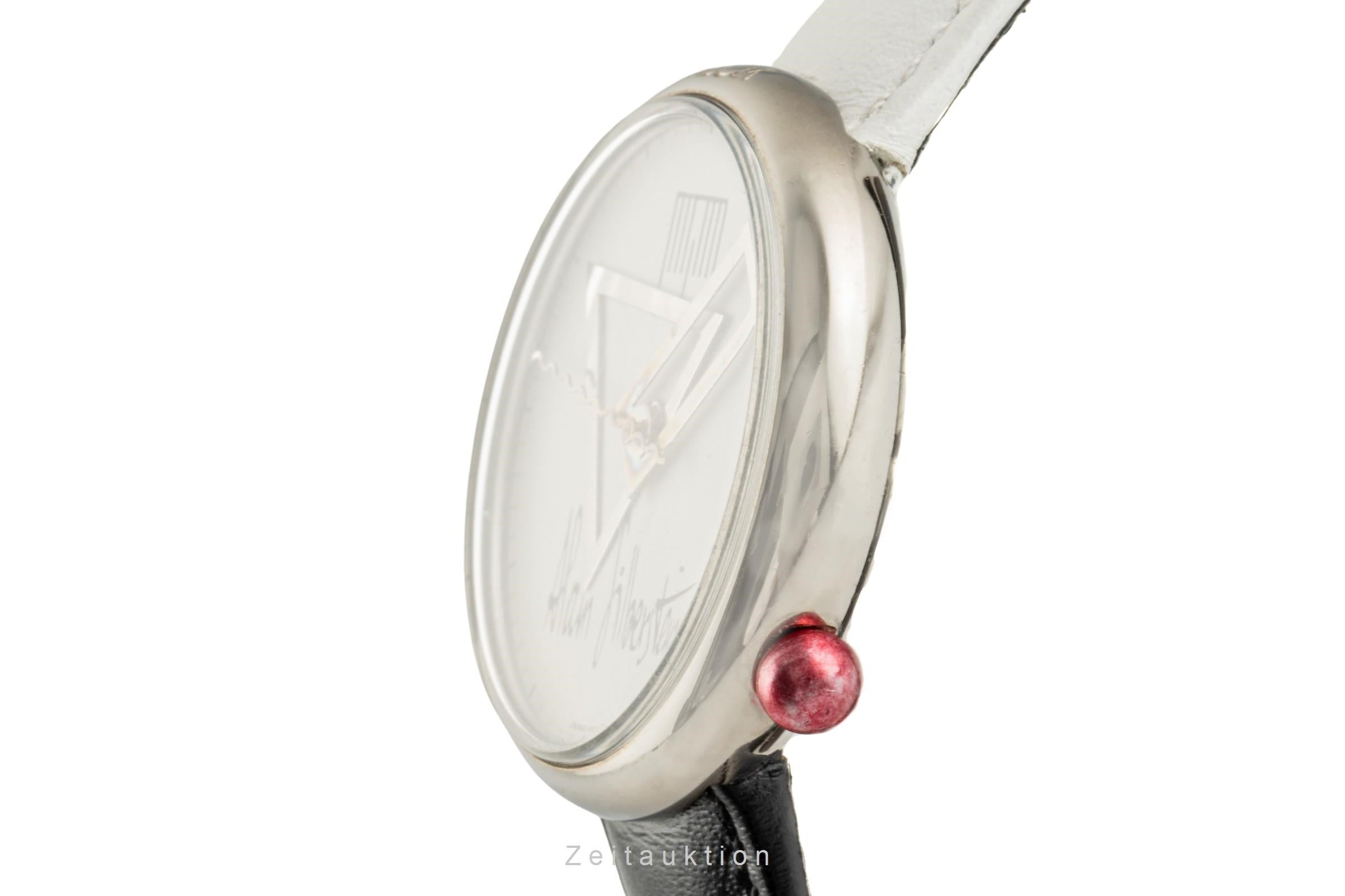 Alain Silberstein Klok chrome quartz men's watch  [2400262]