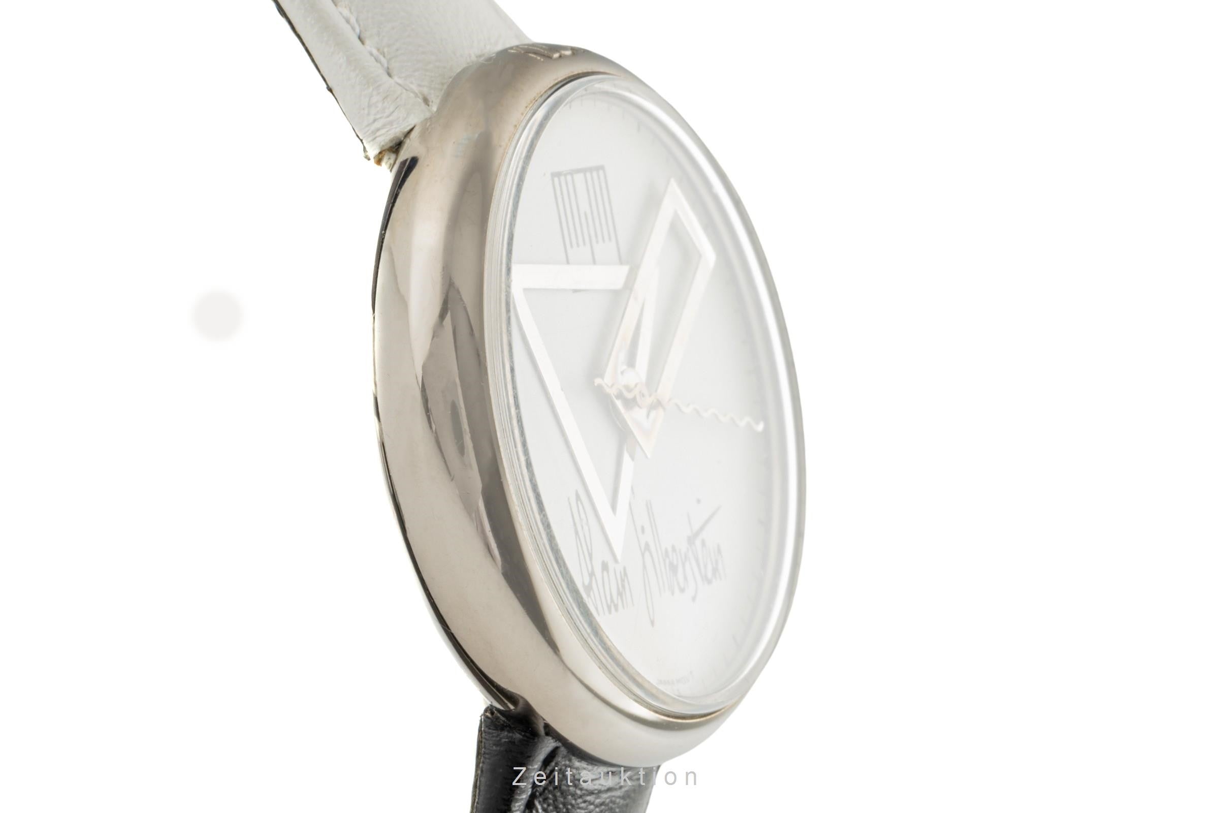 Alain Silberstein Klok chrome quartz men's watch  [2400262]