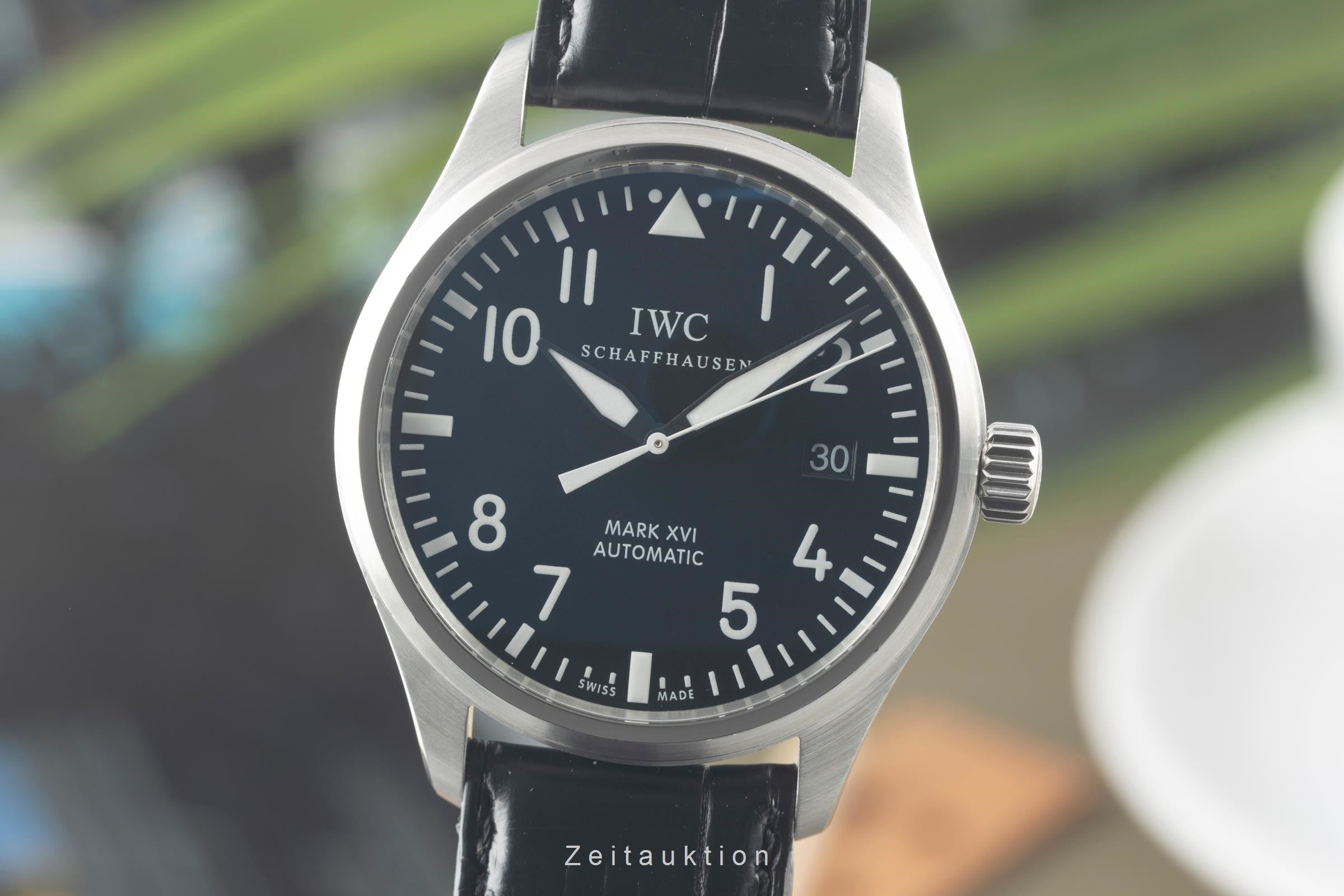 IWC Mark XVI acciaio automatismo orologio da uomo IW325501 LP: 5700EUR  [2400275]
