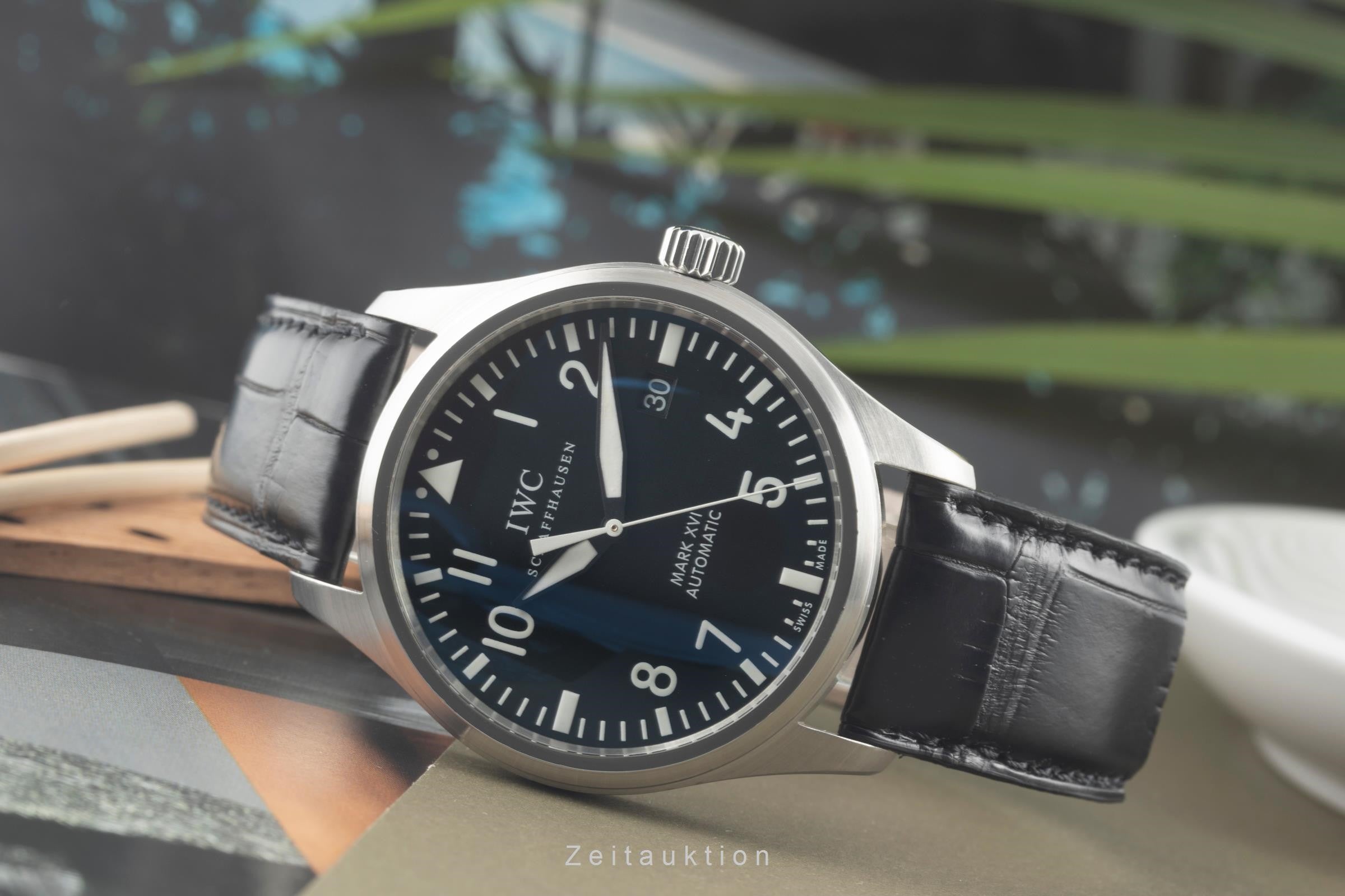 IWC Mark XVI acciaio automatismo orologio da uomo IW325501 LP: 5700EUR  [2400275]