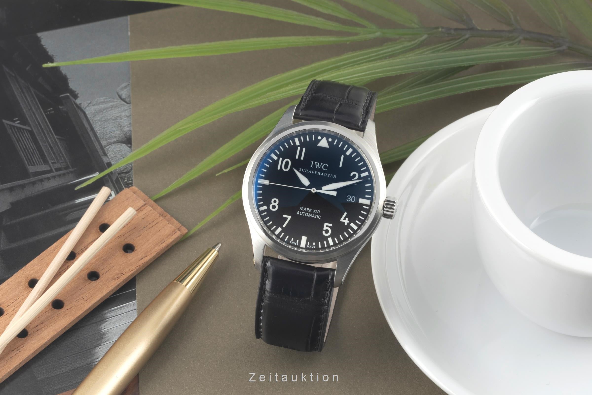 IWC Mark XVI acciaio automatismo orologio da uomo IW325501 LP: 5700EUR  [2400275]
