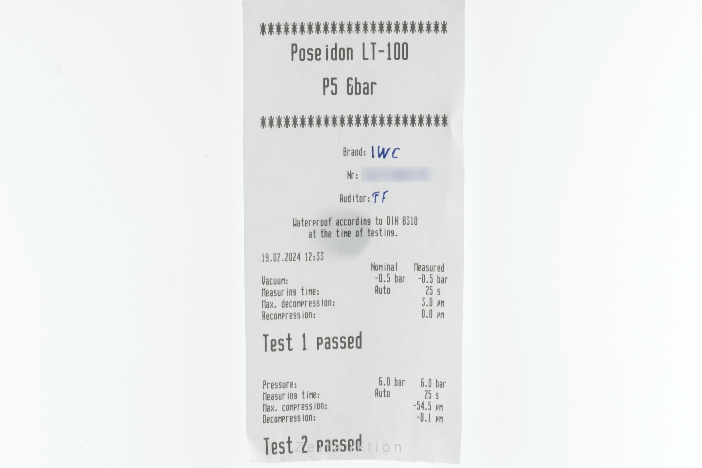 IWC Mark XVI acciaio automatismo orologio da uomo IW325501 LP: 5700EUR  [2400275]