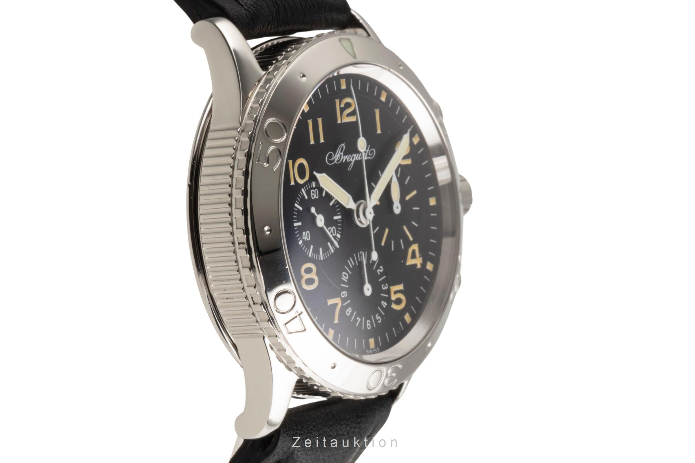 Breguet Type XX chronographe acier automatique montre pour hommes 3800/92/3W6  [2400282]