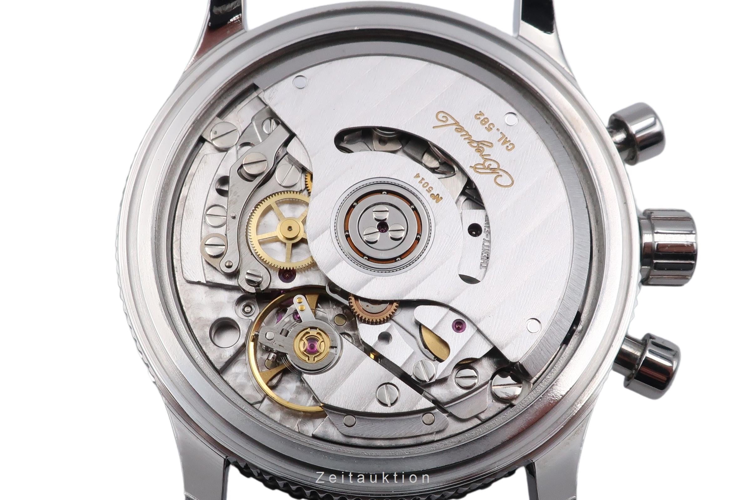 Breguet Type XX chronographe acier automatique montre pour hommes 3800/92/3W6  [2400282]