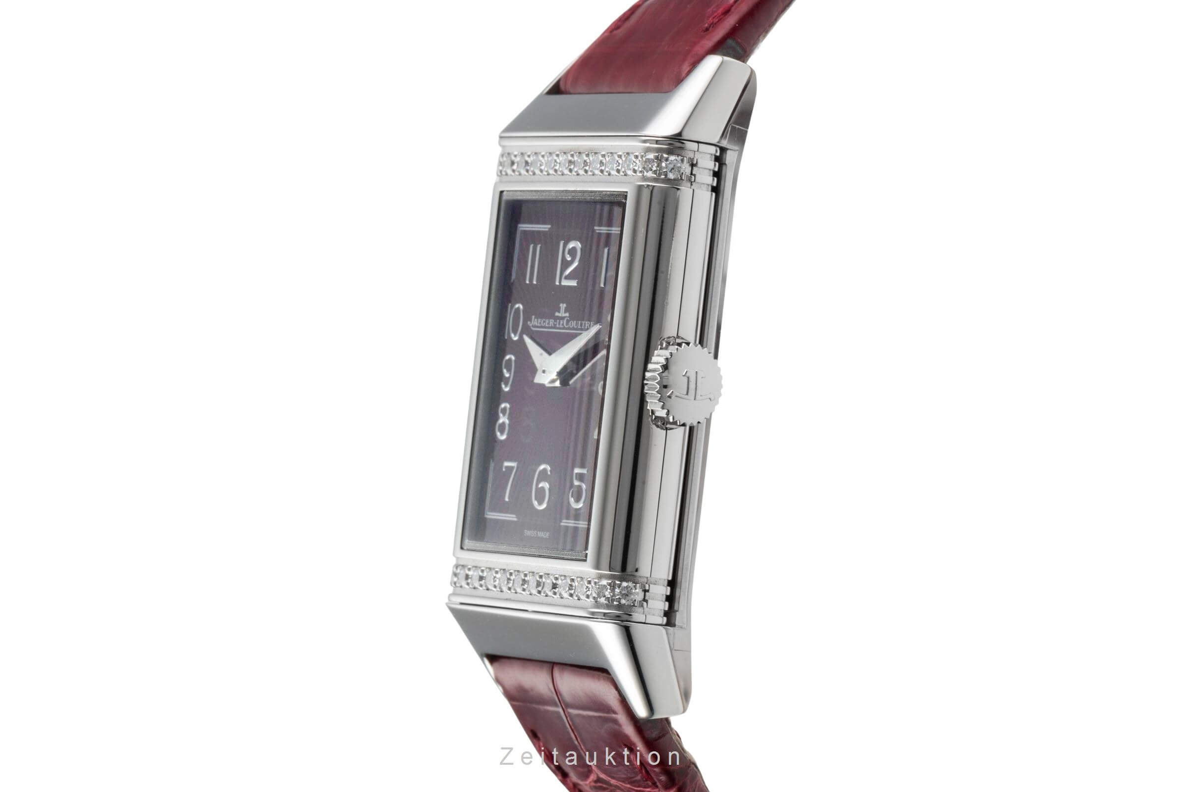 Jaeger LeCoultre Reverso acero cuarzo reloj para damas  201.8.47, Q3288560 LP: 8250EUR  [2400326]
