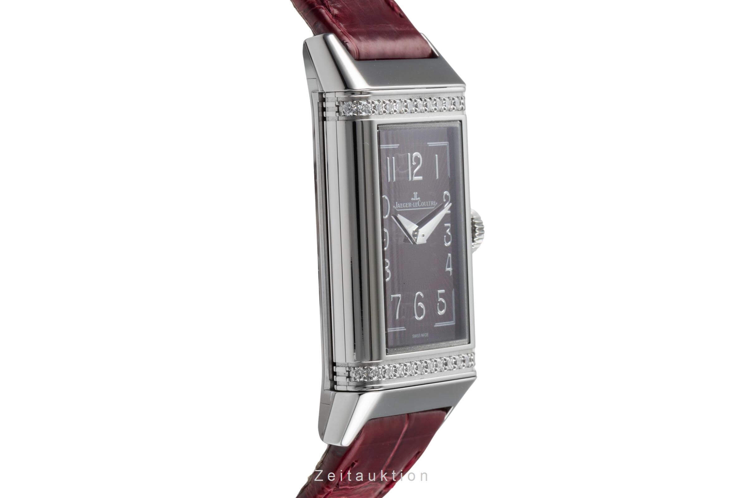 Jaeger LeCoultre Reverso acero cuarzo reloj para damas  201.8.47, Q3288560 LP: 8250EUR  [2400326]
