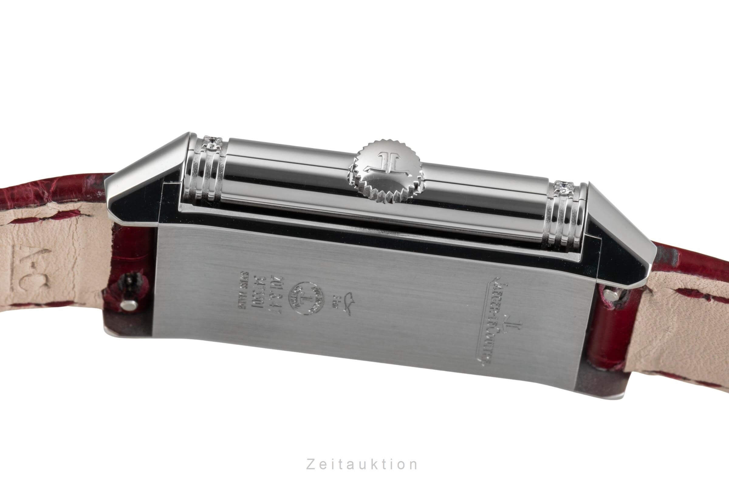 Jaeger LeCoultre Reverso acero cuarzo reloj para damas  201.8.47, Q3288560 LP: 8250EUR  [2400326]