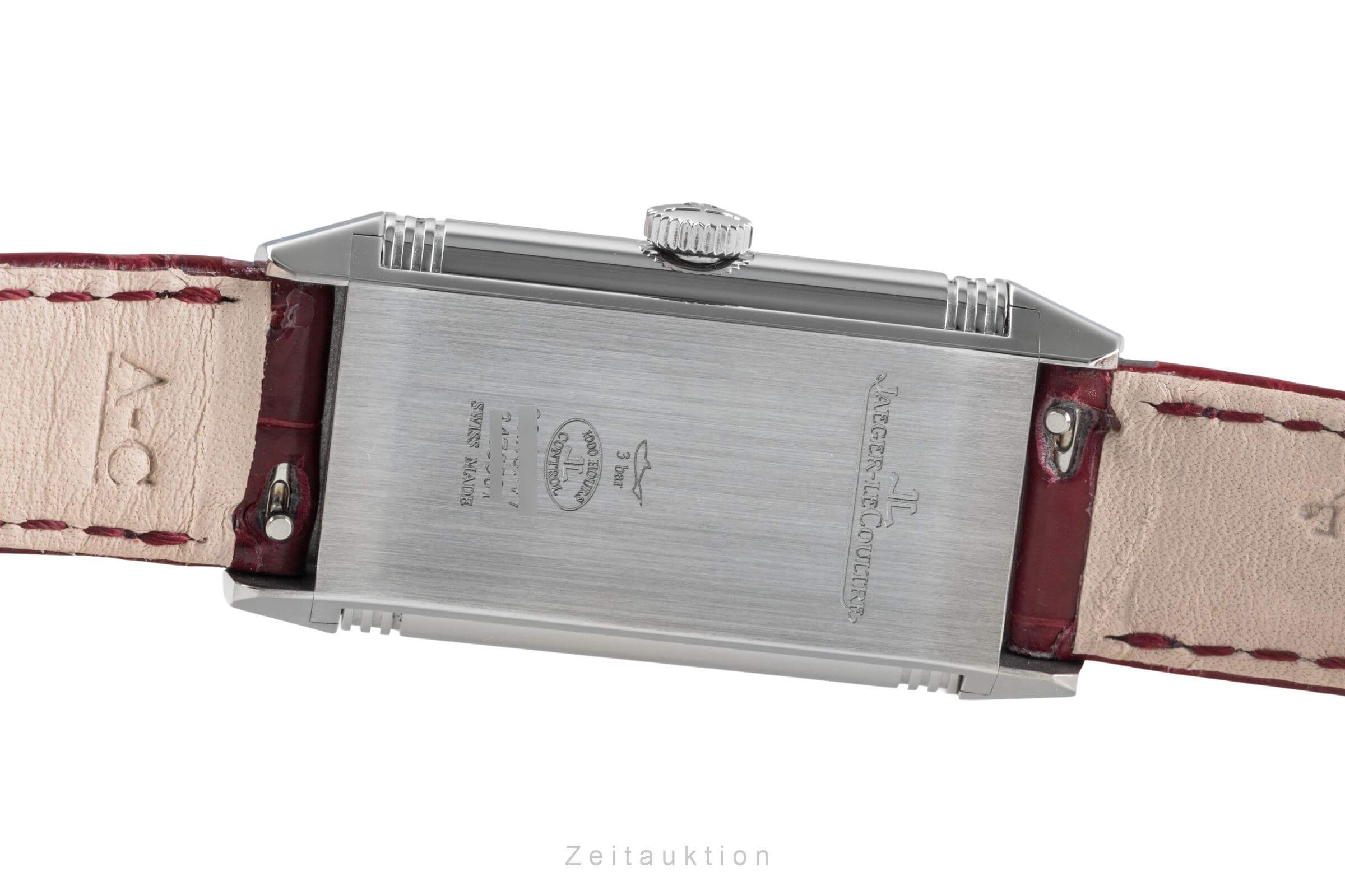 Jaeger LeCoultre Reverso acero cuarzo reloj para damas  201.8.47, Q3288560 LP: 8250EUR  [2400326]