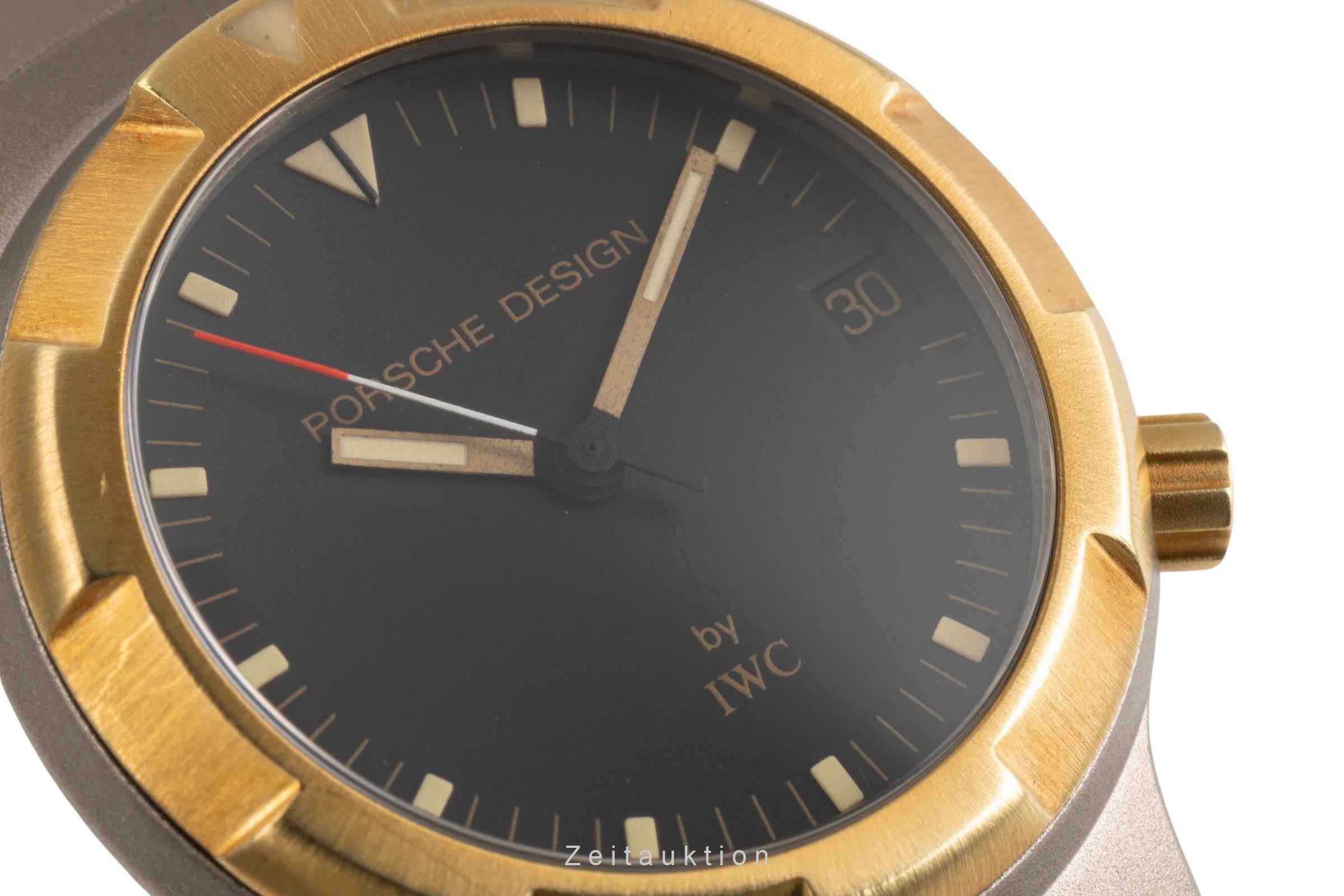IWC Porsche Design titanium / gold automatic Kal. C.37522 Ref