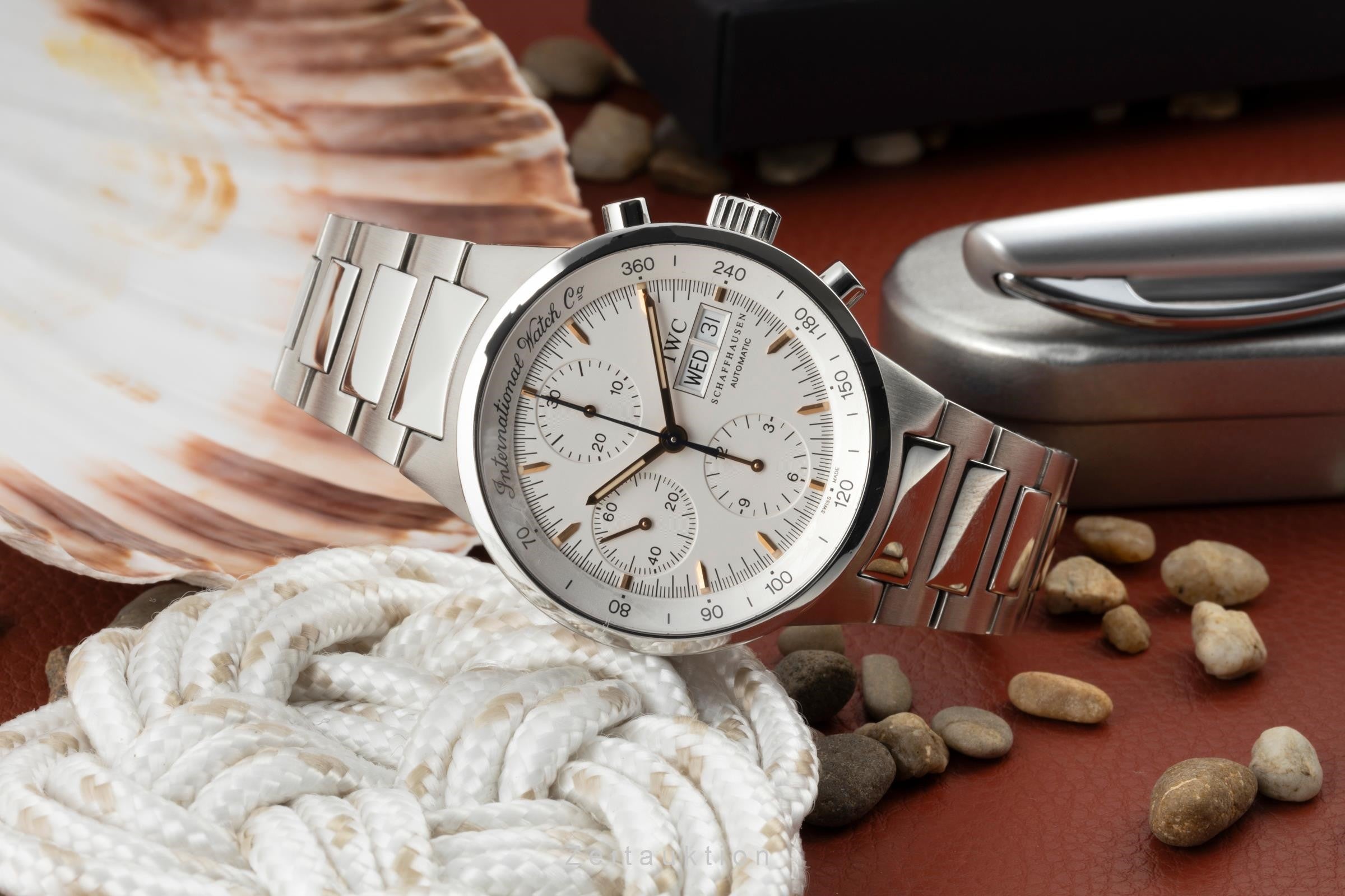 IWC GST chronograph steel automatic Kal. C.7922 Ref. IW370713