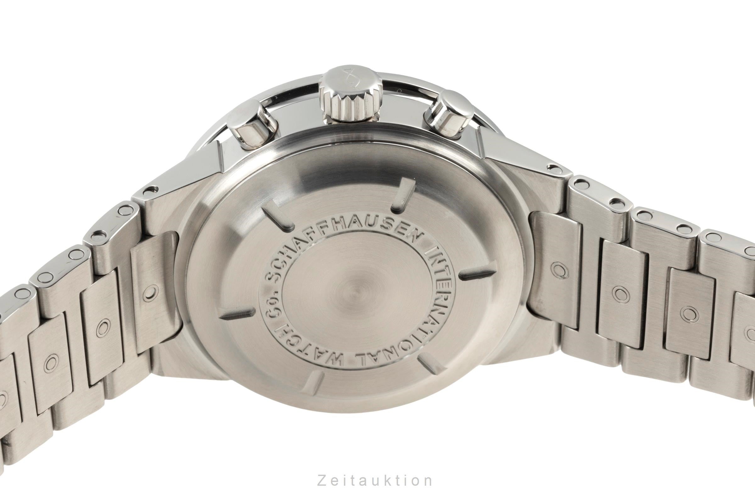 IWC GST Chronograph Edelstahl Automatik Herrenuhr Ref. IW370713 B&P 2003 [2400351]