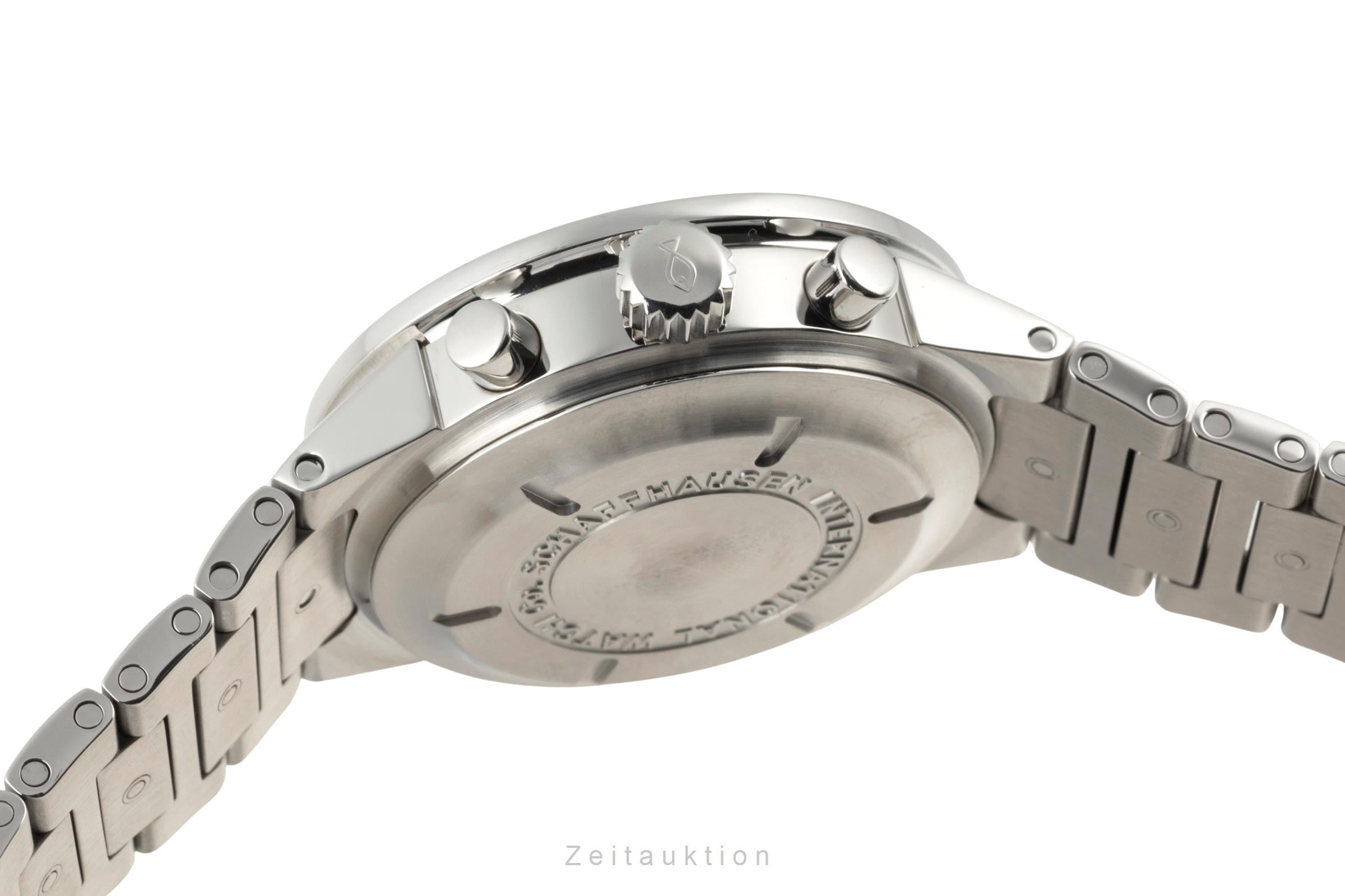 IWC GST Chronograph Edelstahl Automatik Herrenuhr Ref. IW370713 B&P 2003 [2400351]