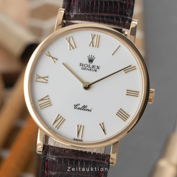 Rolex Cellini oro 18 ct carica manuale orologio da uomo 5112  [2400381]