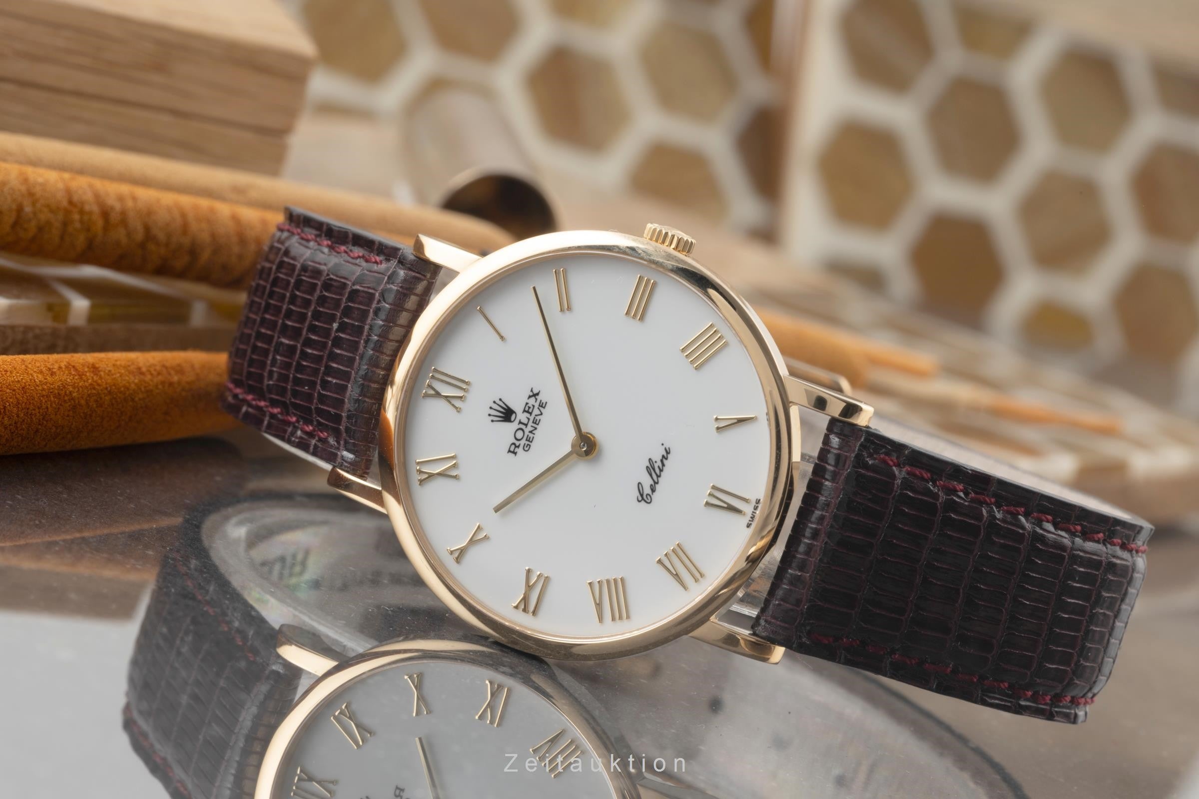 Rolex Cellini oro 18 ct carica manuale orologio da uomo 5112  [2400381]