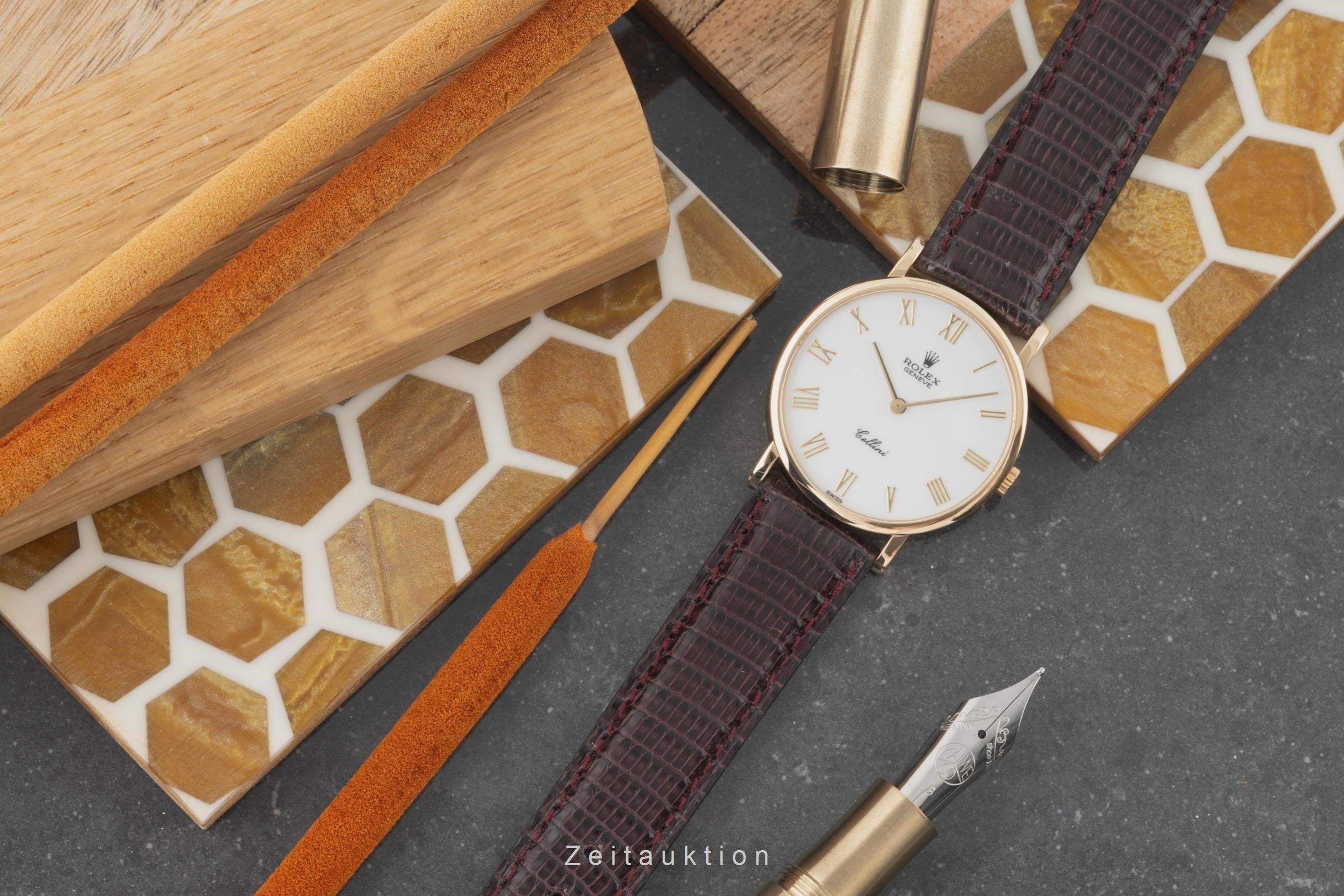 Rolex Cellini oro 18 ct carica manuale orologio da uomo 5112  [2400381]