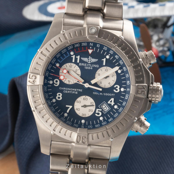 Breitling Avenger chronograph titanium quartz men's watch E73360  [2400390]