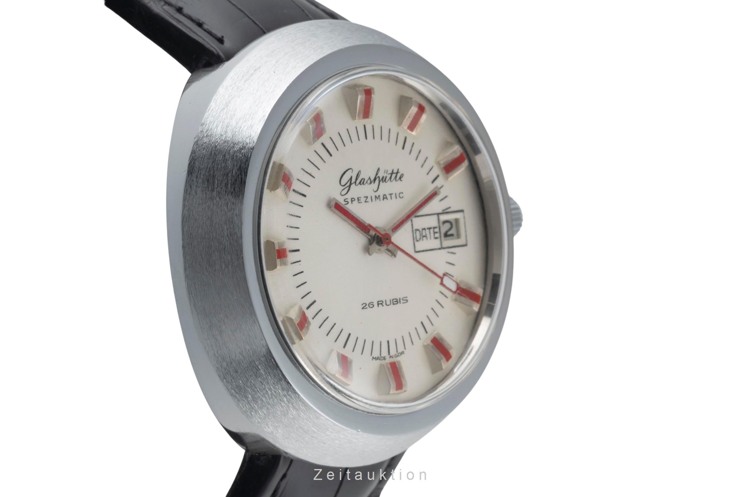 Glashütte Spezimatic laiton chromé automatique montre pour hommes  [2400404]