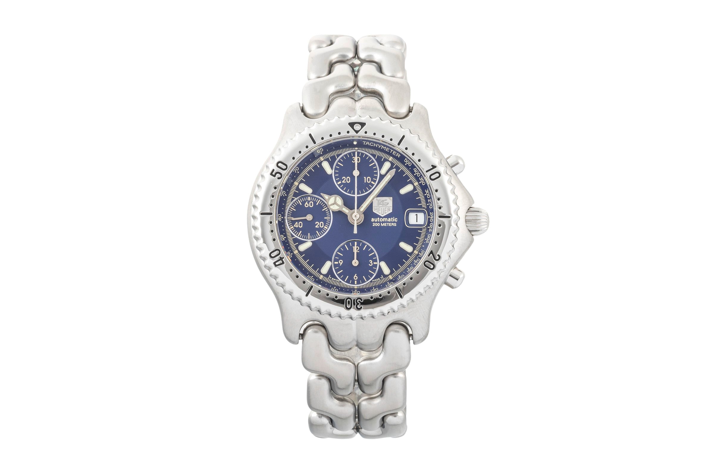Tag Heuer Link chronograph steel automatic men's watch CG2111-R0  [2400405]
