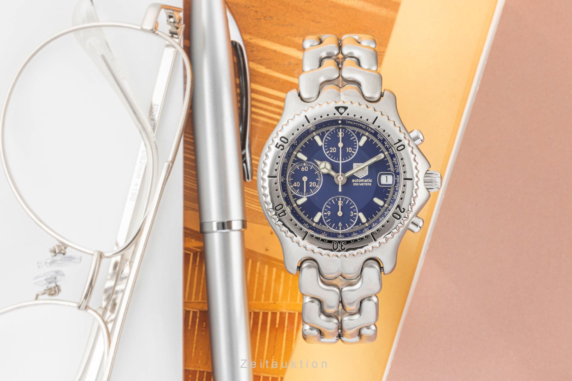 Tag Heuer Link chronograph steel automatic men's watch CG2111-R0  [2400405]