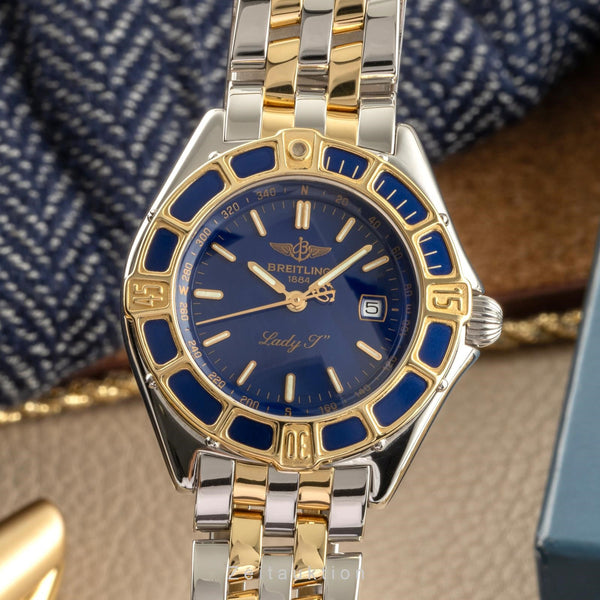 Breitling Lady J acier / or  quartz montre pour femmes D52065  [2400412]