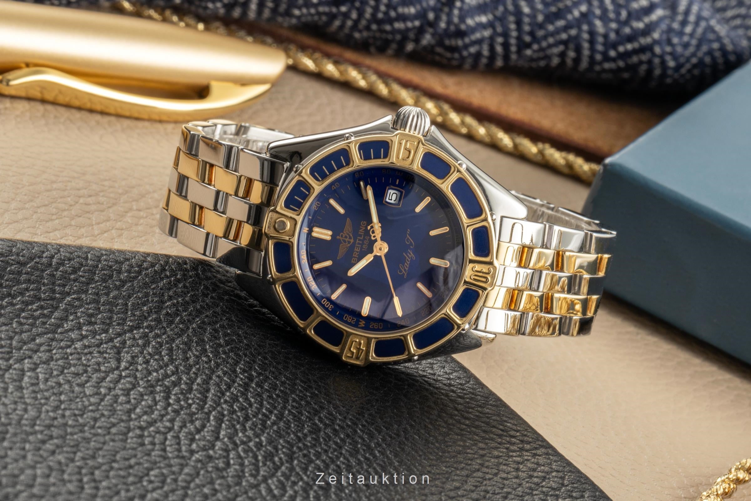 Breitling Lady J acier / or  quartz montre pour femmes D52065  [2400412]