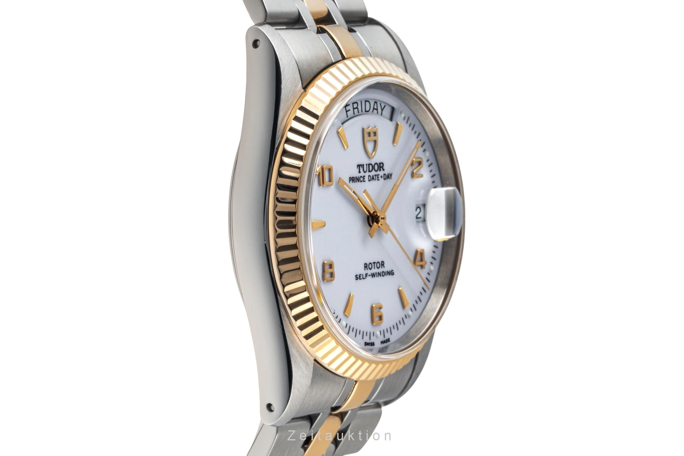 Tudor Prince Date acero / oro automático reloj para caballeros 76213 LP: 3850EUR  [2400427]