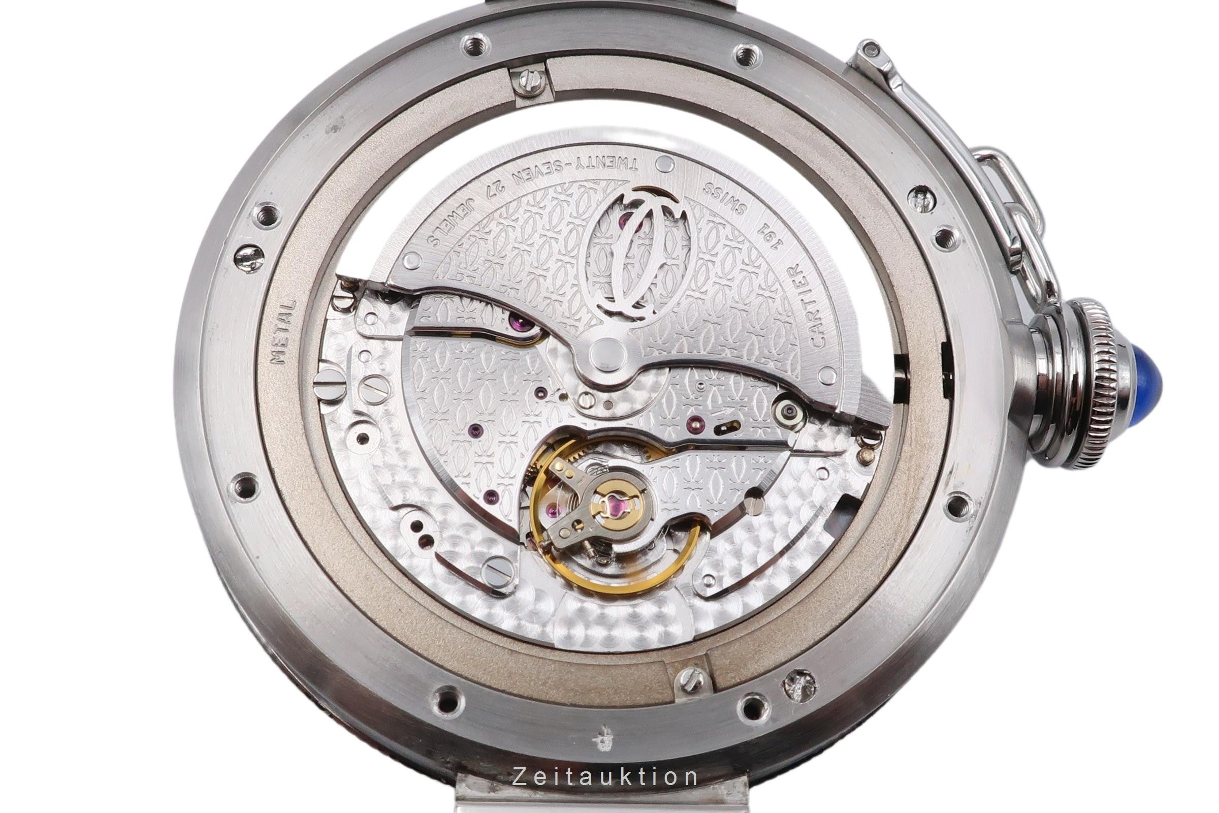 Cartier Pasha acciaio automatismo orologio da uomo W3103155, 2378 LP: 7300EUR  [2400459]