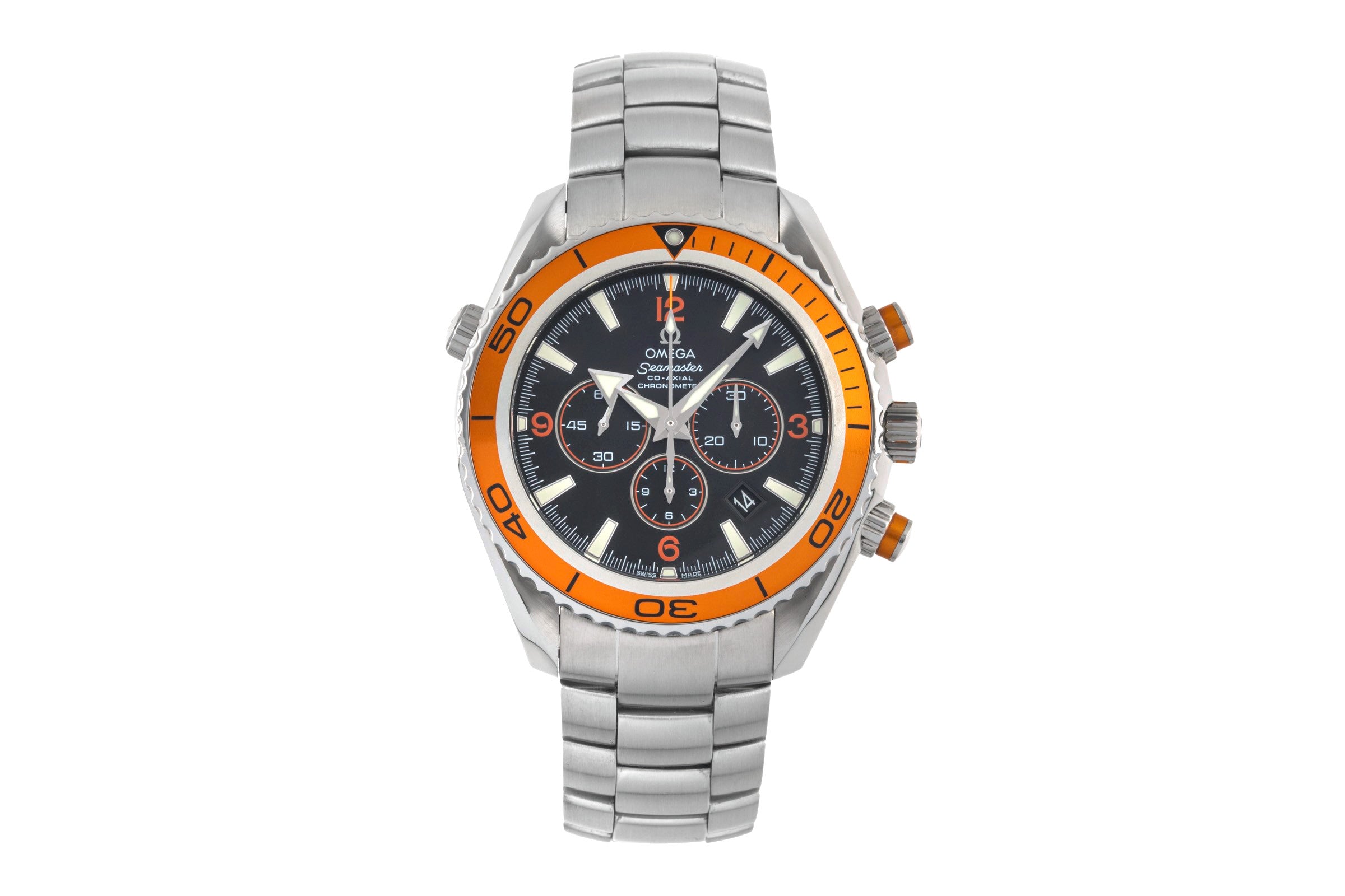 Omega Seamaster chronograph steel automatic men's watch 2218.50.00  [2400471]