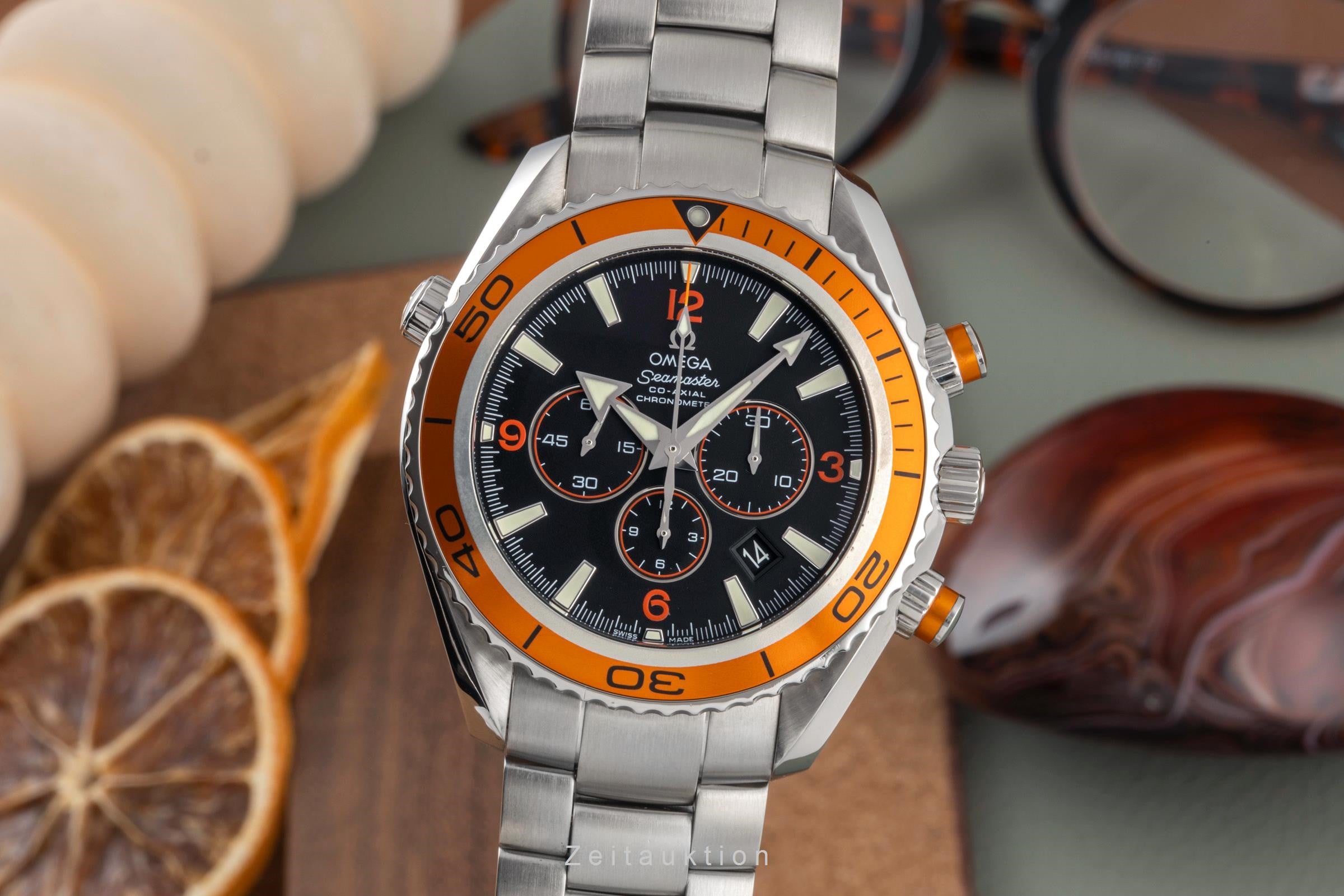 Omega Seamaster chronograph steel automatic men's watch 2218.50.00  [2400471]