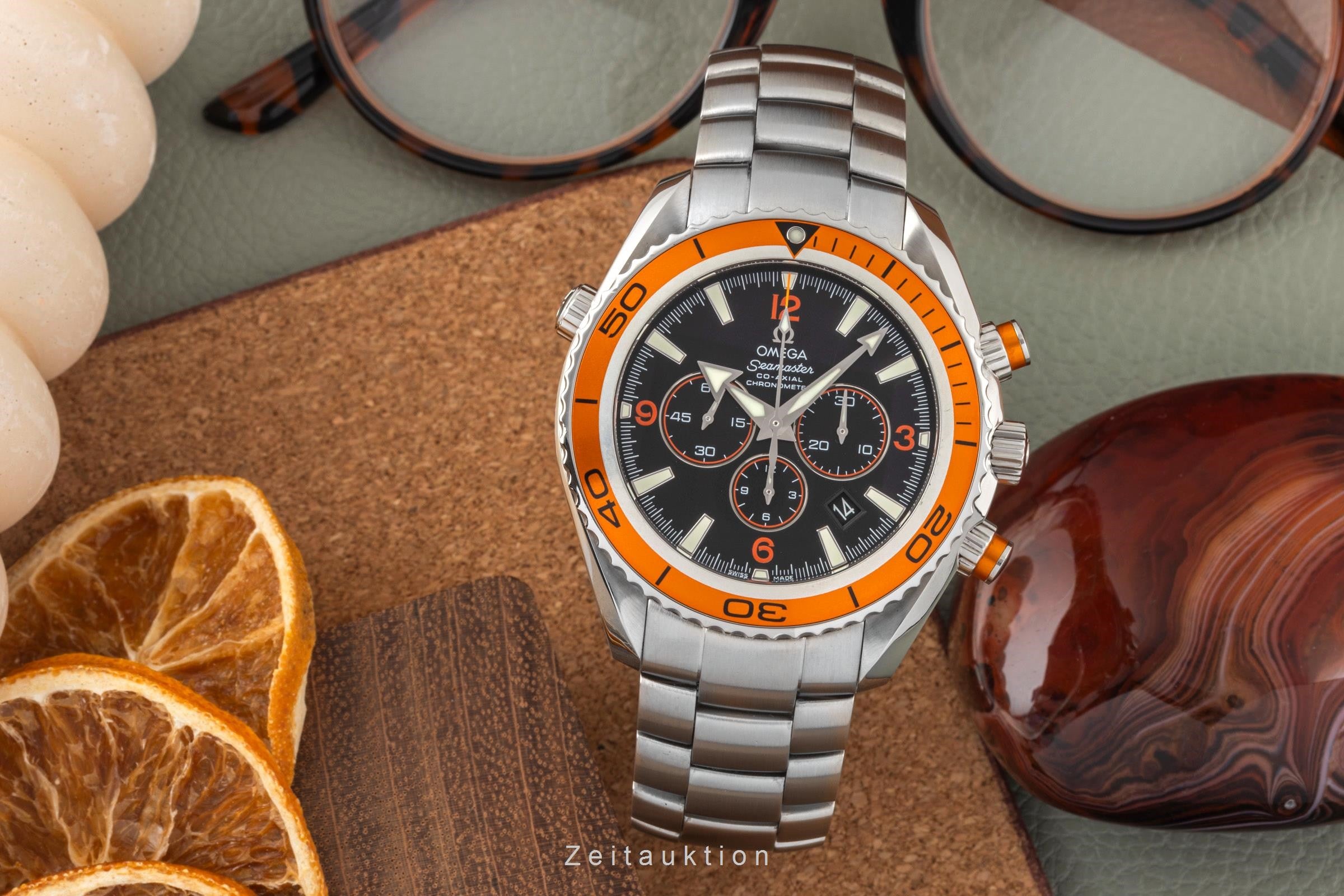 Omega Seamaster chronograph steel automatic men's watch 2218.50.00  [2400471]