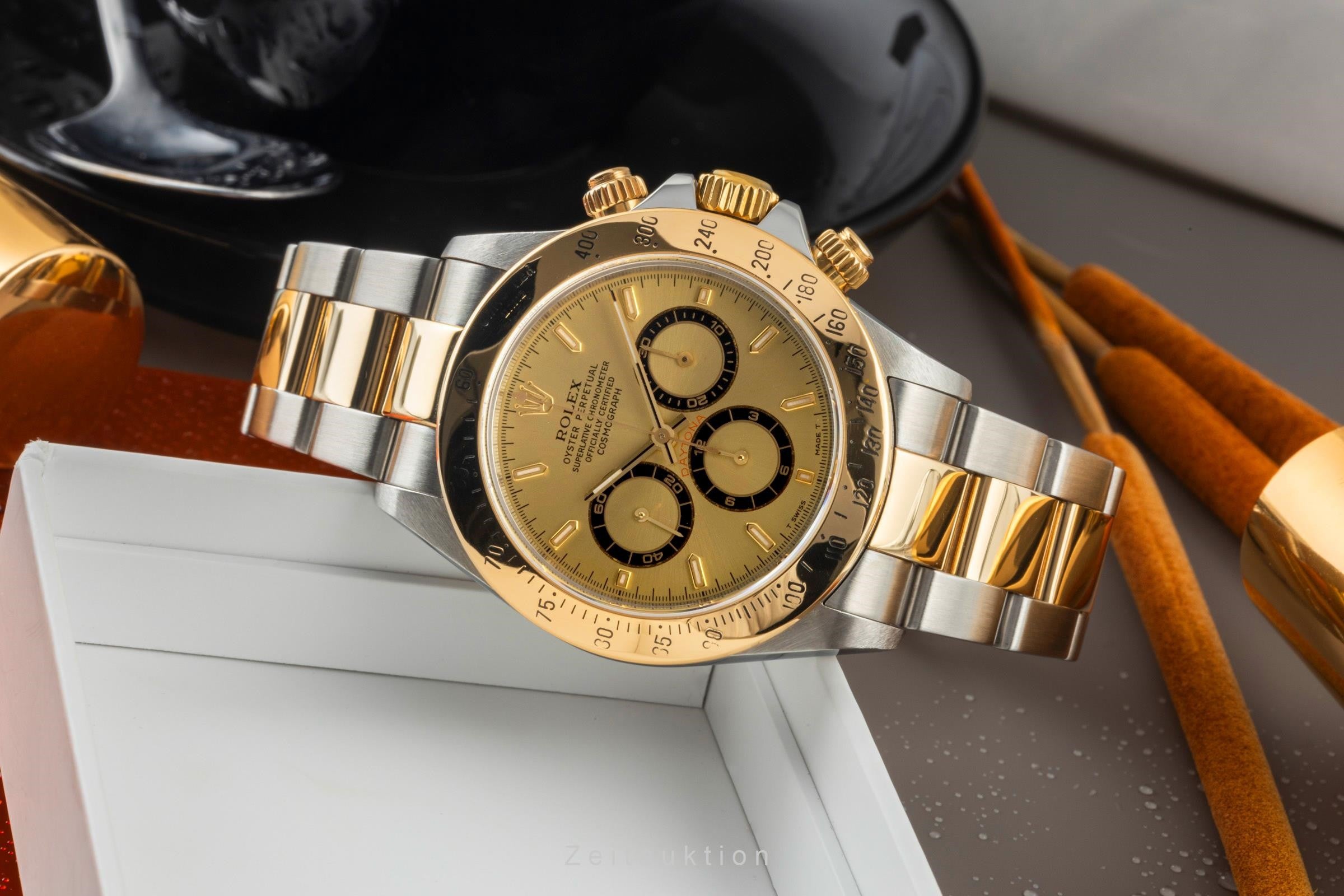 Rolex Daytona Cosmograph Stahl / Gold Automatik Herrenuhr R. 16523 VP: 20200,- € [2400491]
