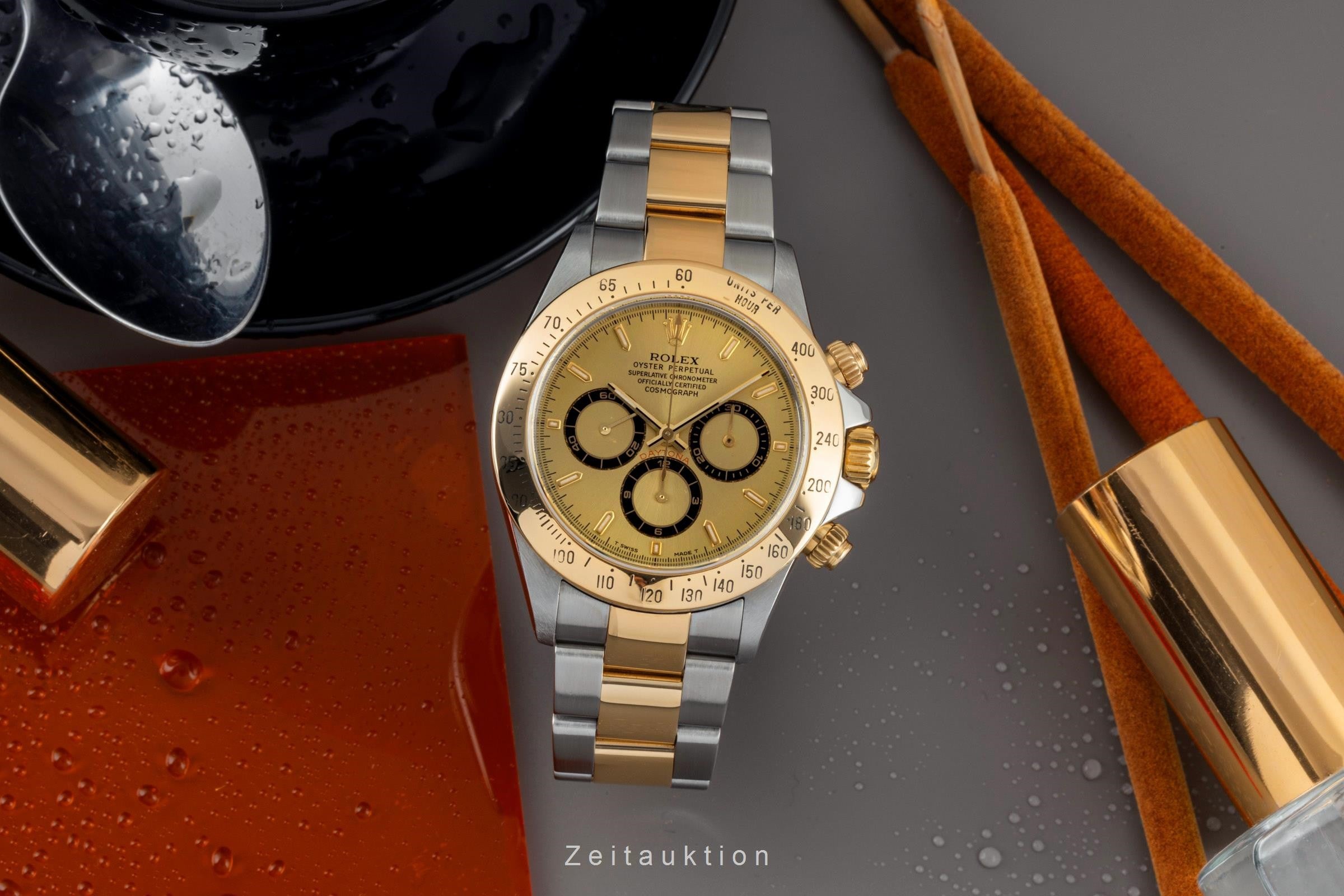 Rolex Daytona Cosmograph Stahl / Gold Automatik Herrenuhr R. 16523 VP: 20200,- € [2400491]