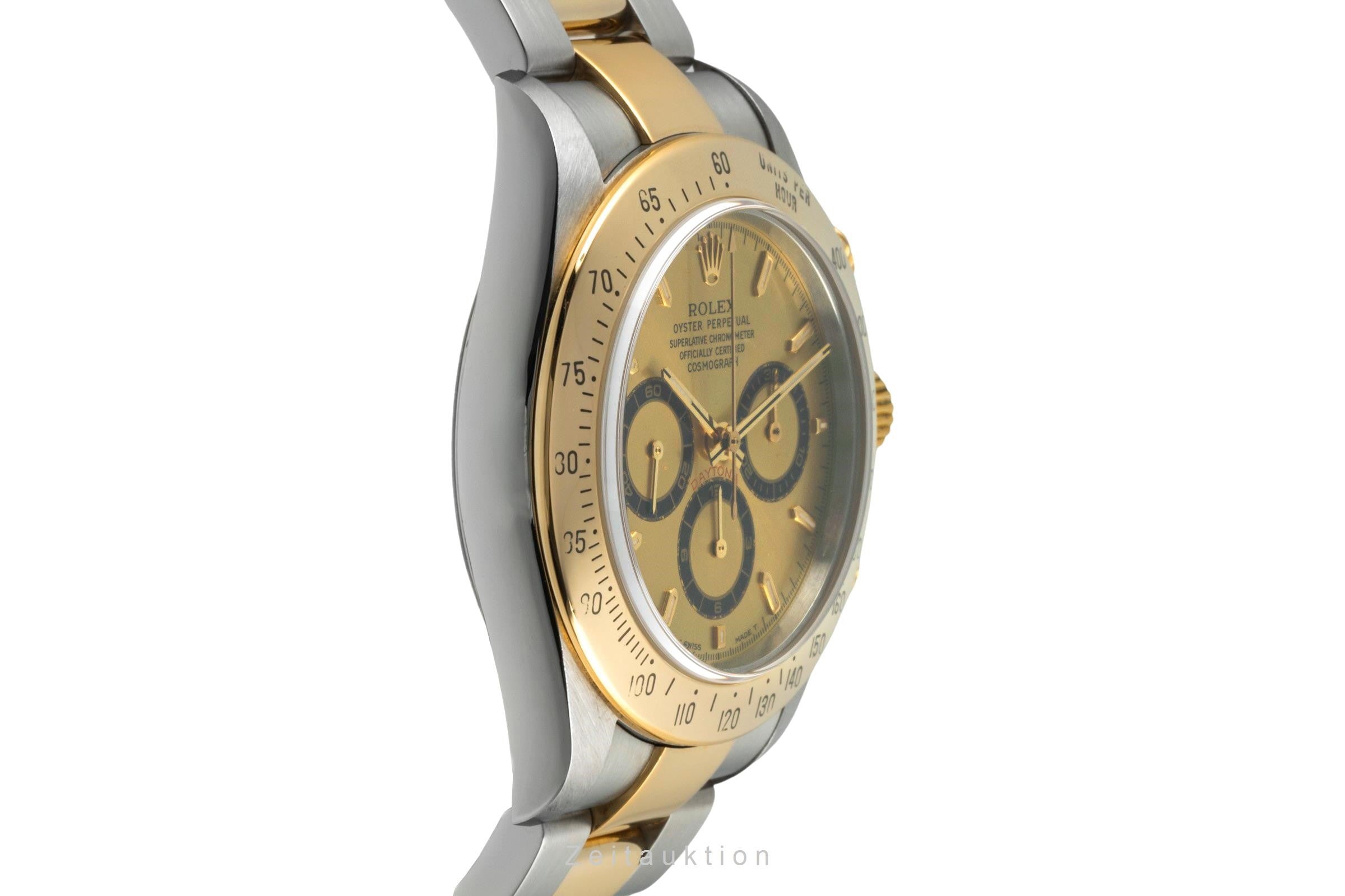 Rolex Daytona Cosmograph Stahl / Gold Automatik Herrenuhr R. 16523 VP: 20200,- € [2400491]