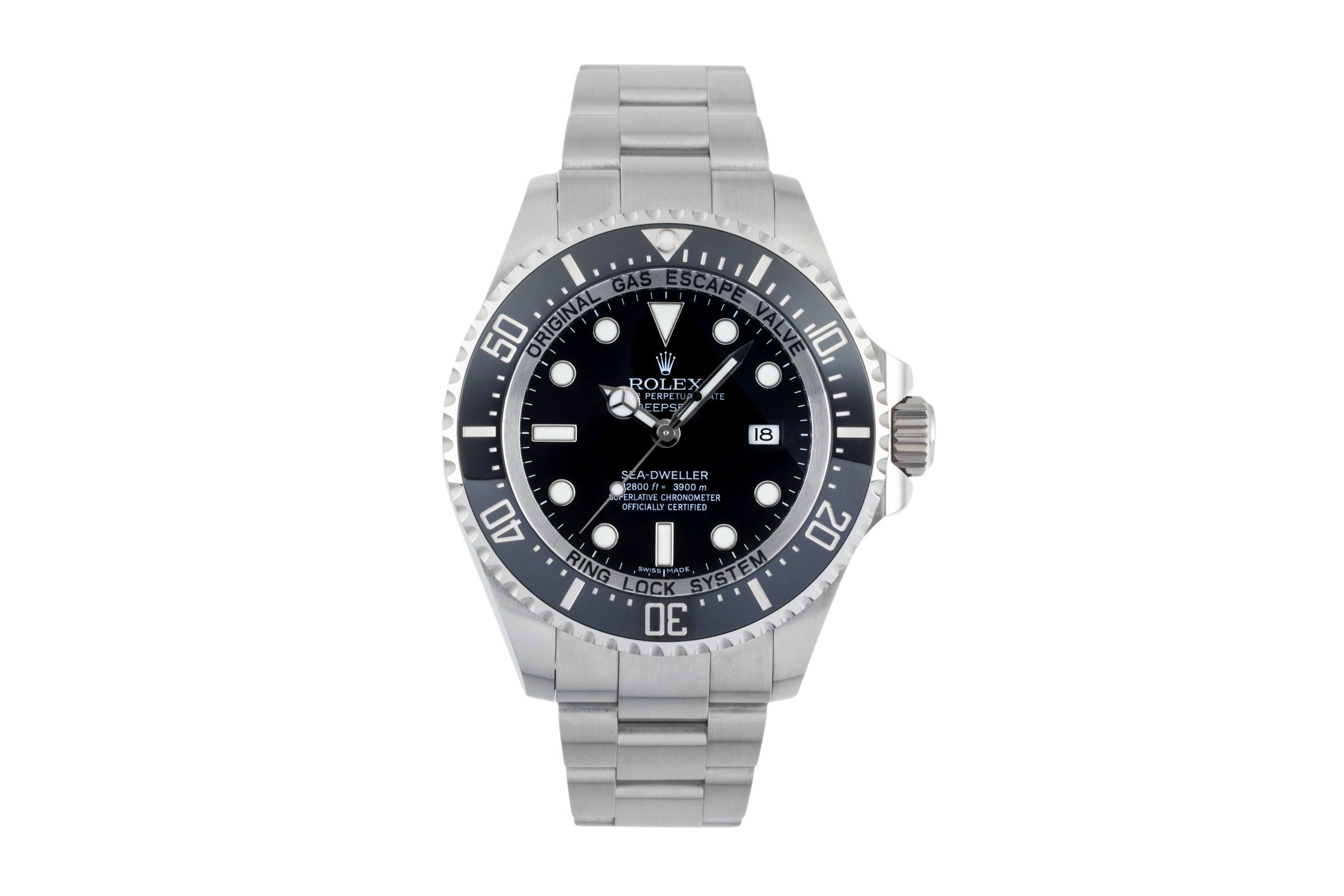 Rolex Sea-Dweller Deepsea Oyster Stahl Automatik Herrenuhr Ref. 116660 Papiere [2400537]