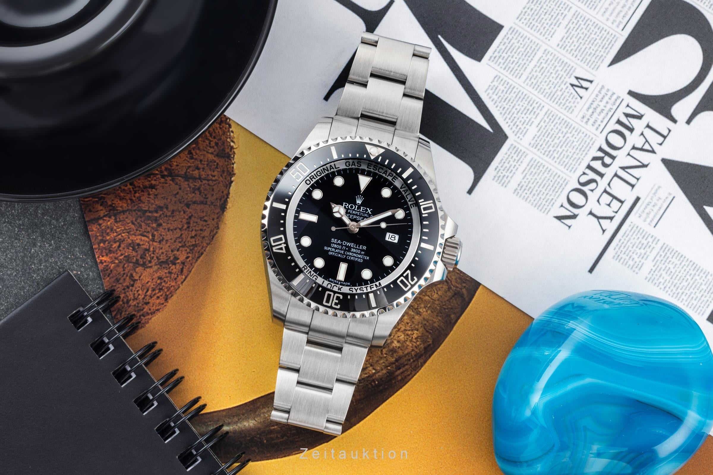 Rolex Sea-Dweller Deepsea Oyster Stahl Automatik Herrenuhr Ref. 116660 Papiere [2400537]