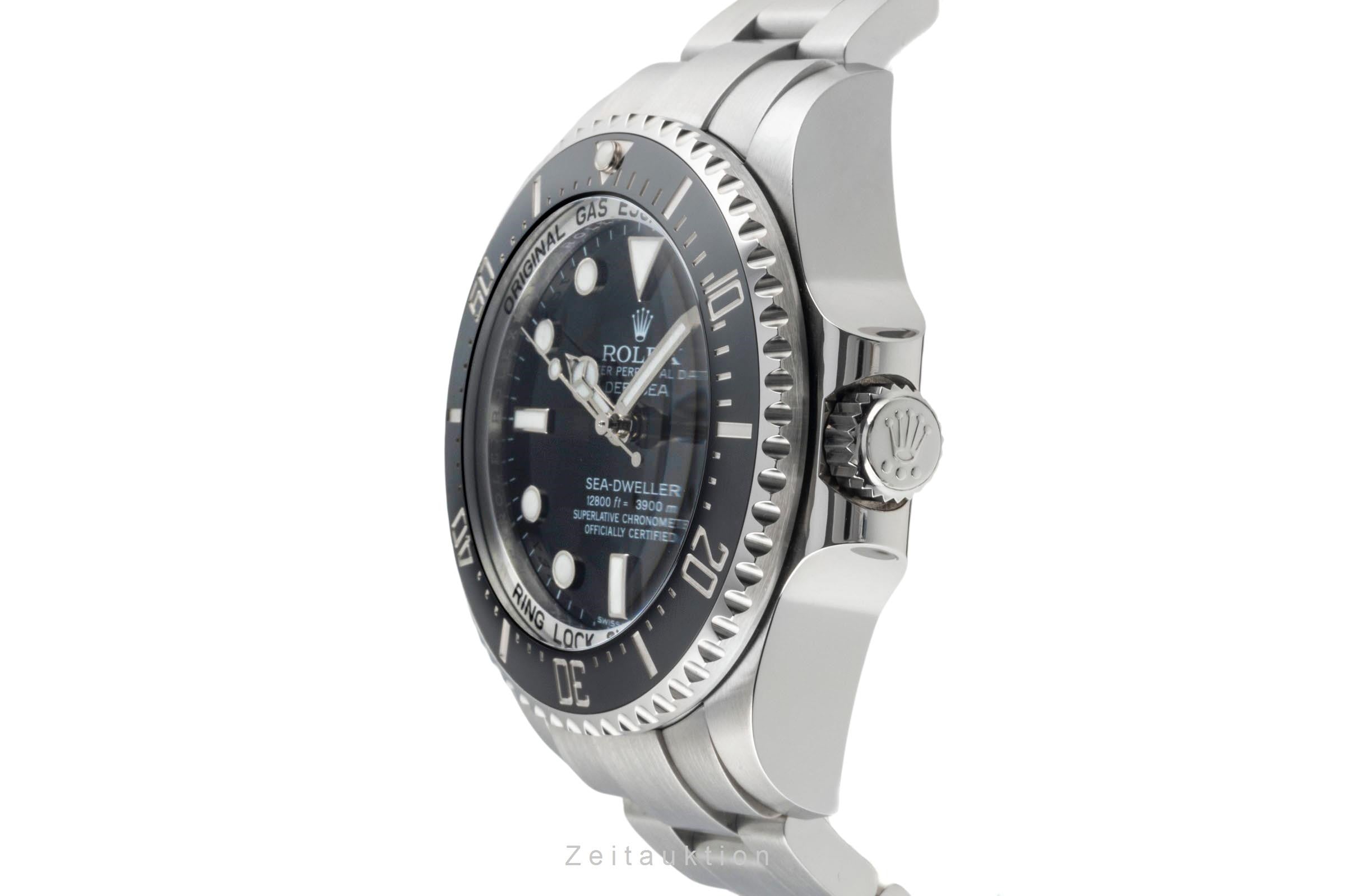 Rolex Sea-Dweller Deepsea Oyster Stahl Automatik Herrenuhr Ref. 116660 Papiere [2400537]