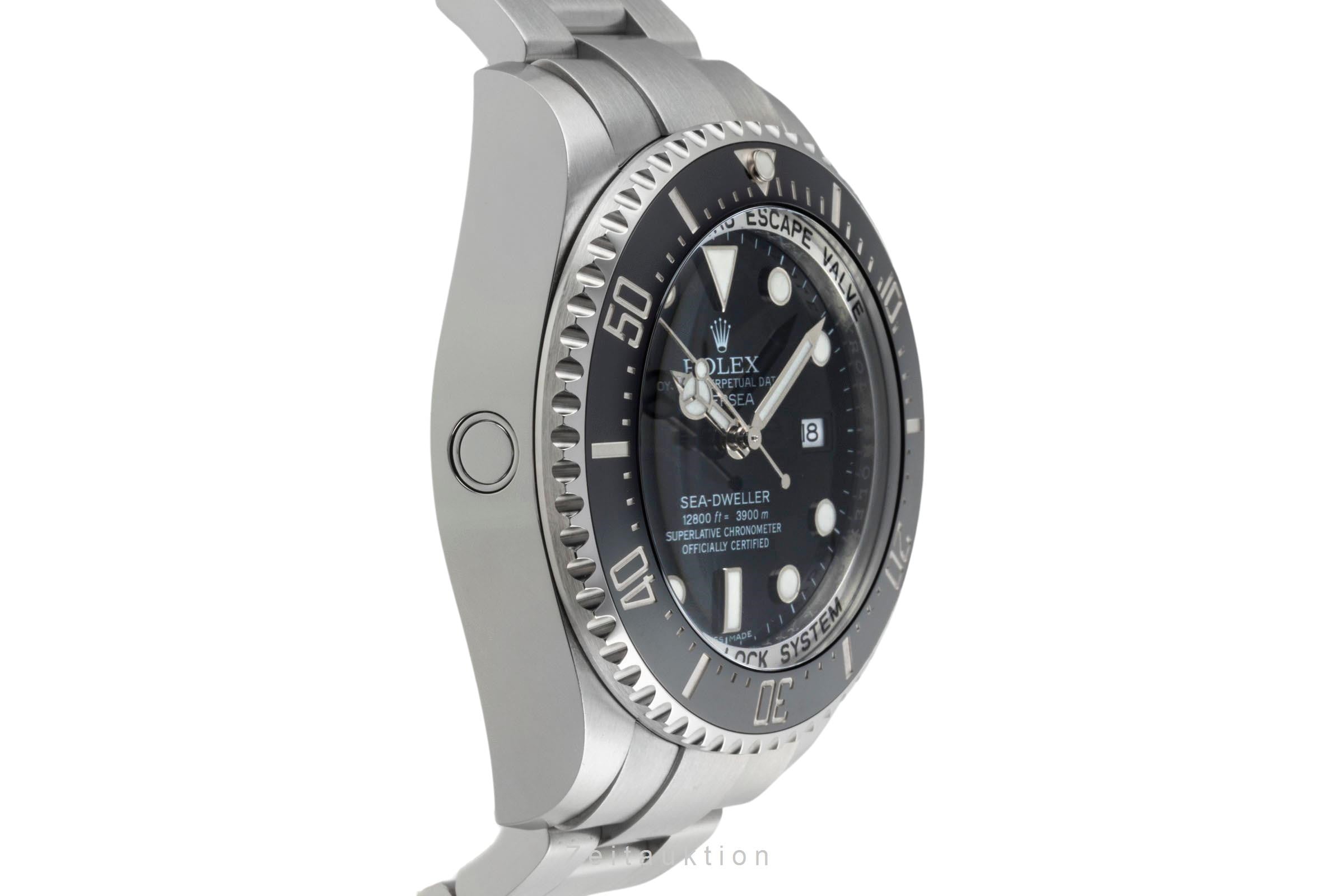 Rolex Sea-Dweller Deepsea Oyster Stahl Automatik Herrenuhr Ref. 116660 Papiere [2400537]